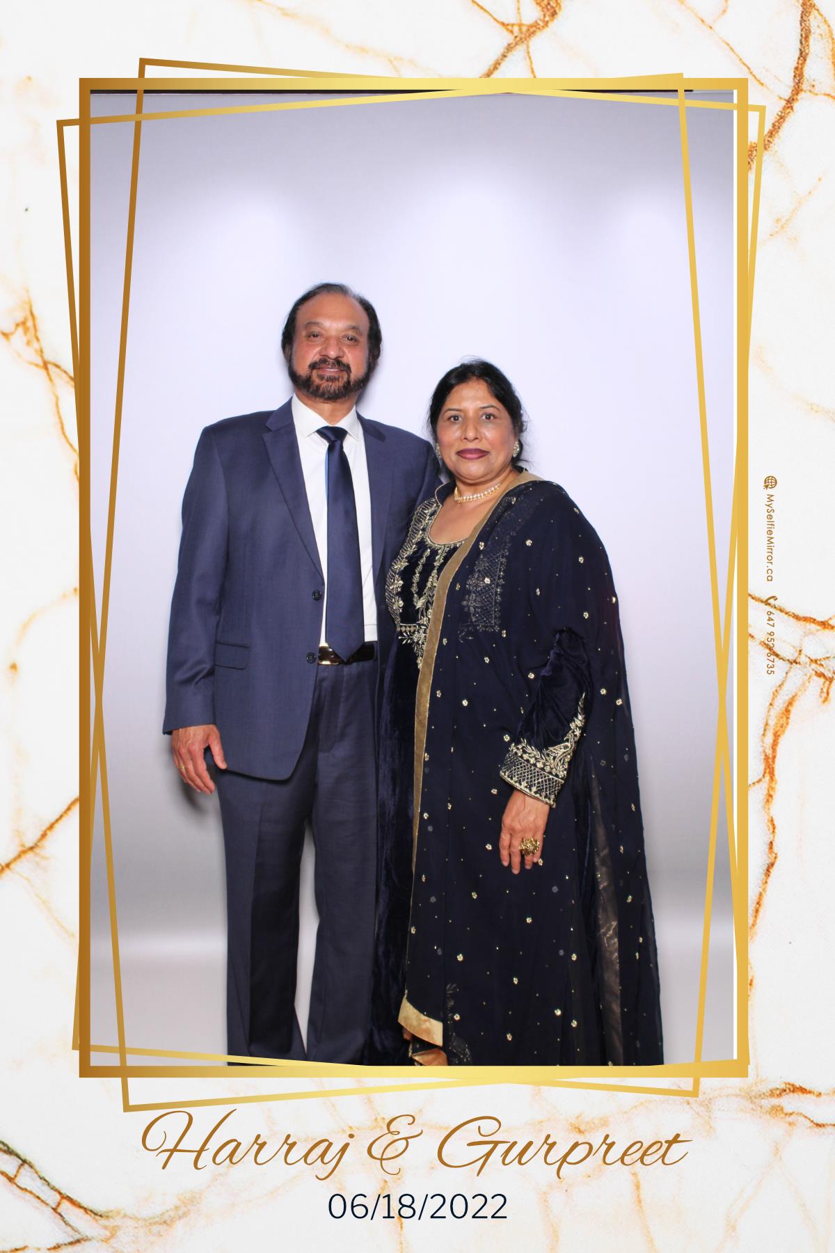 Harraj & Gurpreet | View more photos from the event at gallery.myselfiemirror.ca/u/romanmyselfiemirrorca/Harraj-Gurpreet