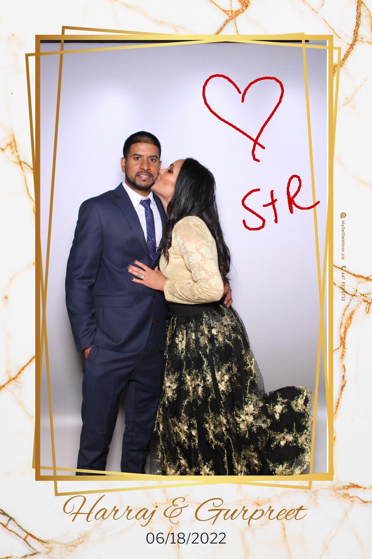 Harraj & Gurpreet | View more photos from the event at gallery.myselfiemirror.ca/u/romanmyselfiemirrorca/Harraj-Gurpreet