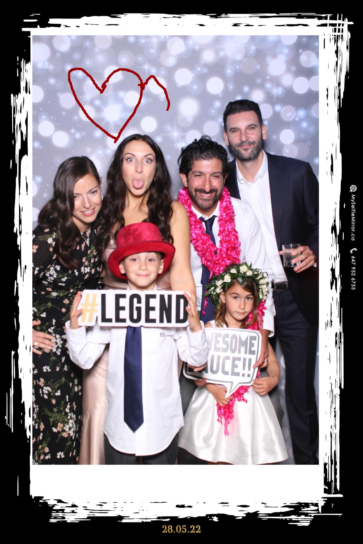 Masha & Kyle | View more photos from the event at gallery.myselfiemirror.ca/u/romanmyselfiemirrorca/Masha-Kyle
