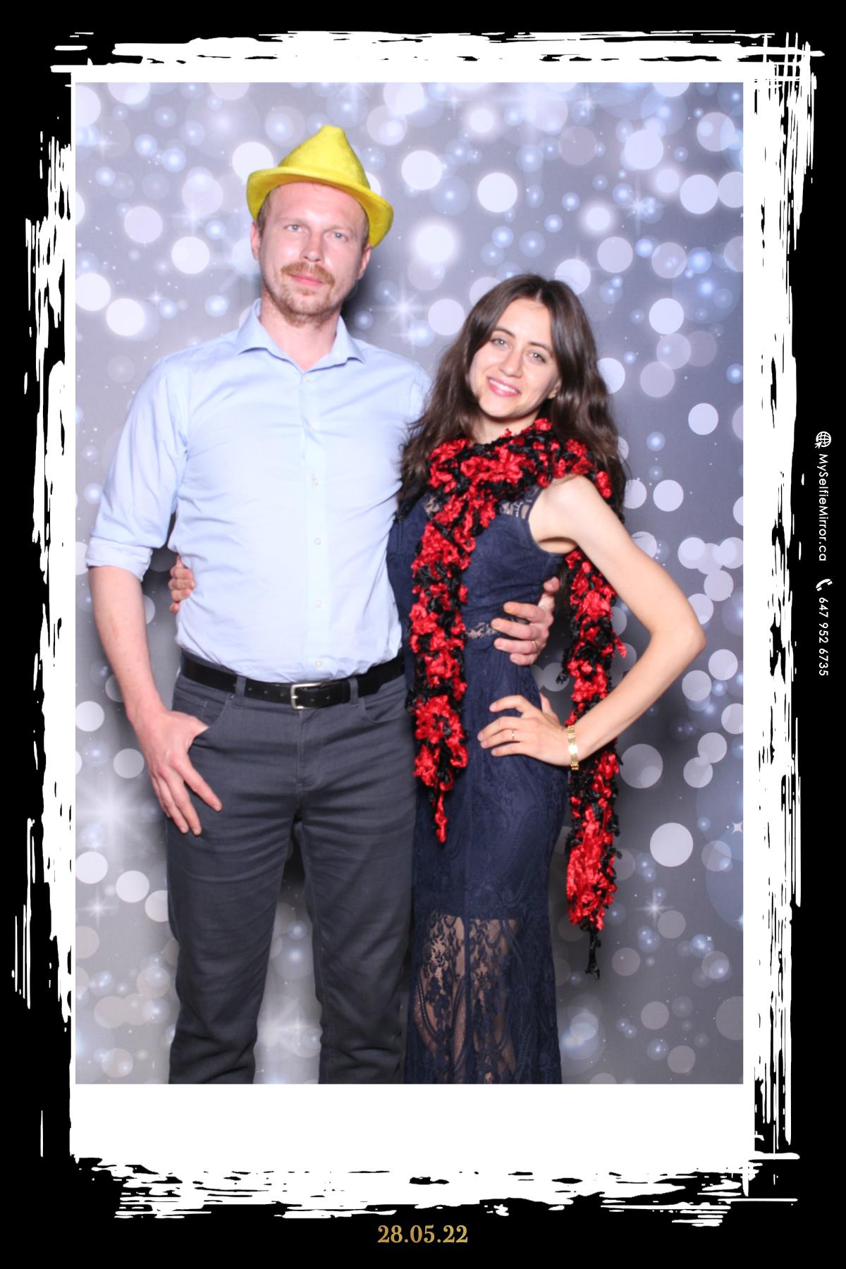 Masha & Kyle | View more photos from the event at gallery.myselfiemirror.ca/u/romanmyselfiemirrorca/Masha-Kyle