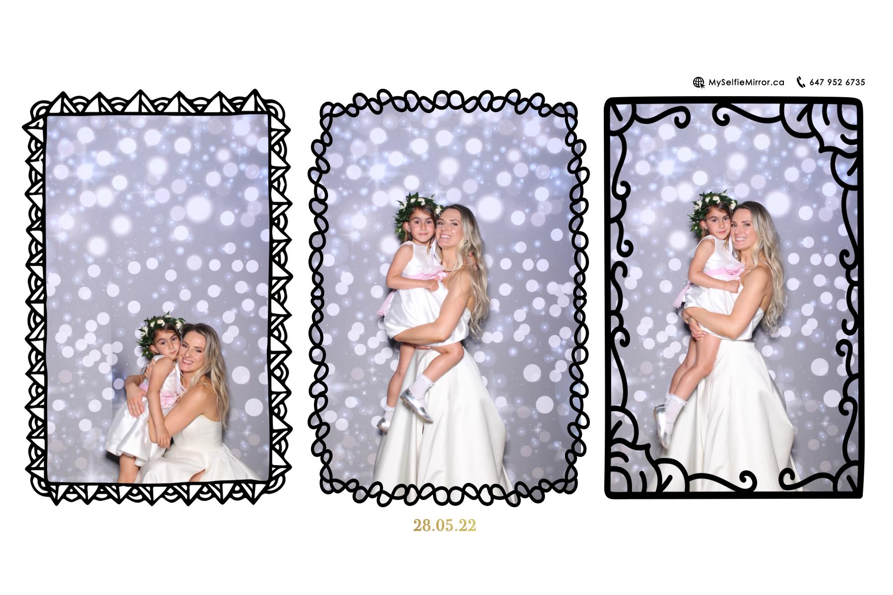 Masha & Kyle | View more photos from the event at gallery.myselfiemirror.ca/u/romanmyselfiemirrorca/Masha-Kyle