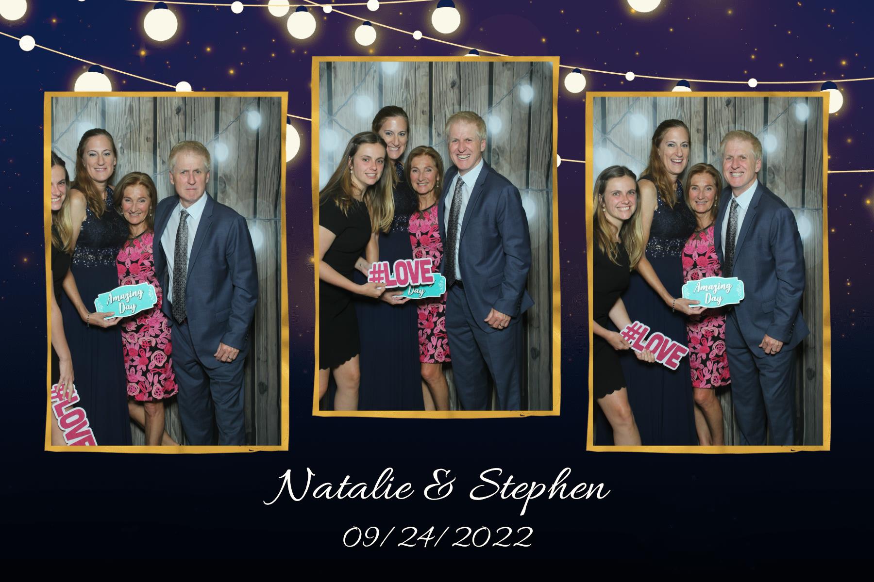 Natalie & Stephen | View more photos from the event at gallery.myselfiemirror.ca/u/romanmyselfiemirrorca/Natalie-Stephen