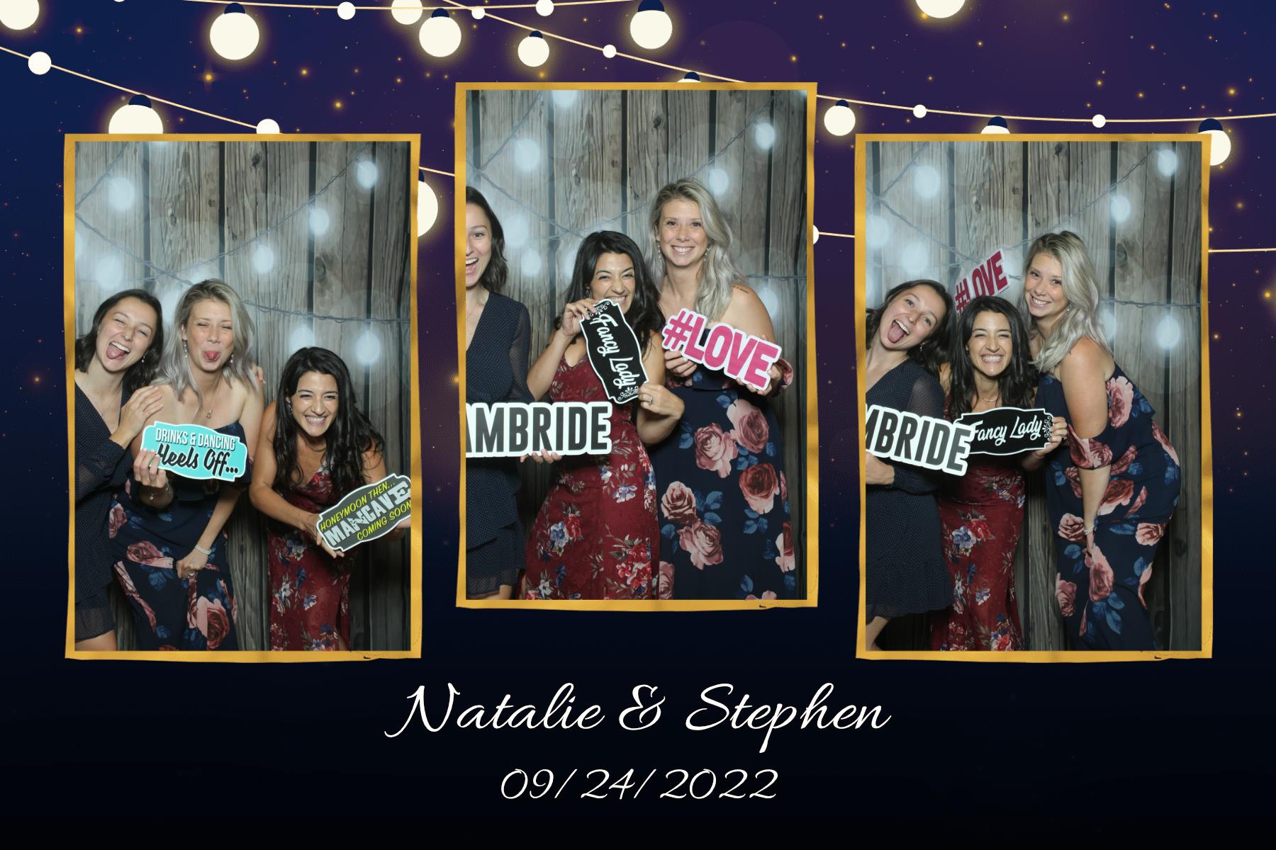 Natalie & Stephen | View more photos from the event at gallery.myselfiemirror.ca/u/romanmyselfiemirrorca/Natalie-Stephen