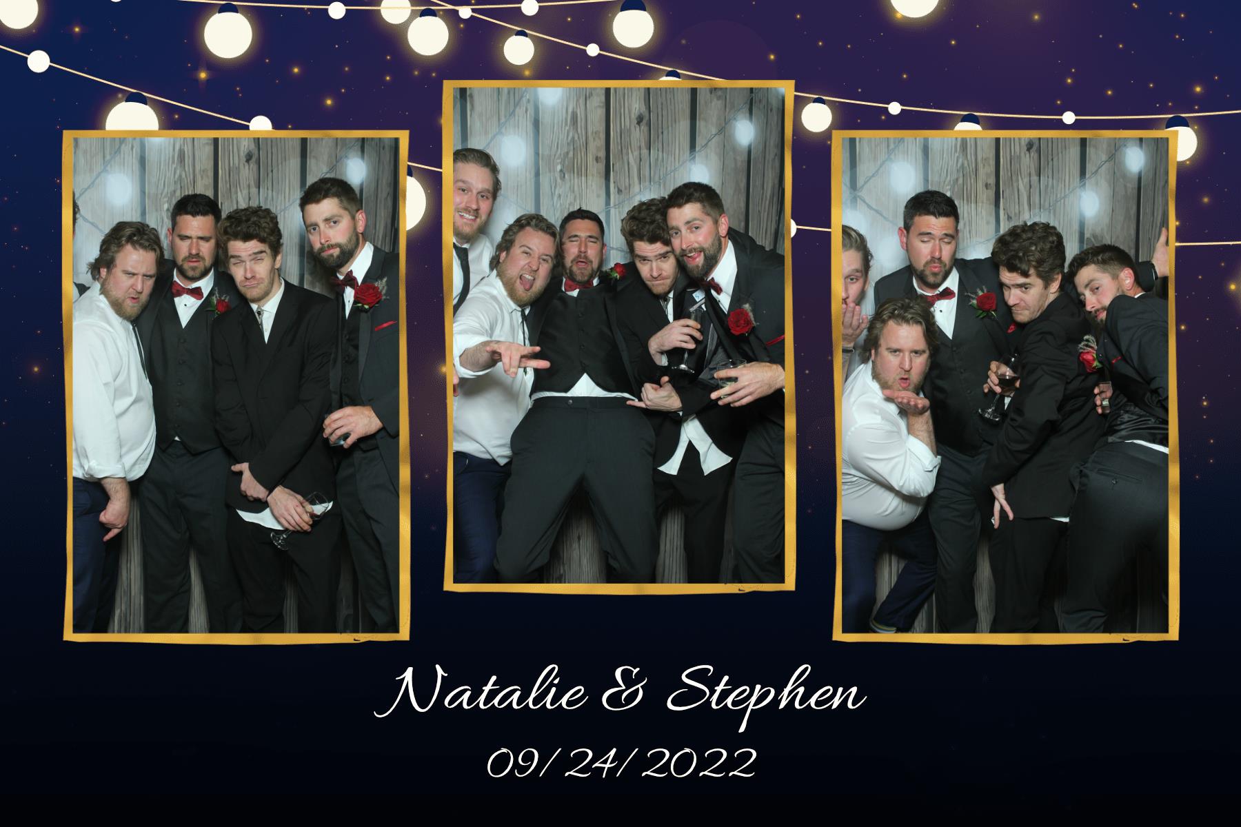 Natalie & Stephen | View more photos from the event at gallery.myselfiemirror.ca/u/romanmyselfiemirrorca/Natalie-Stephen