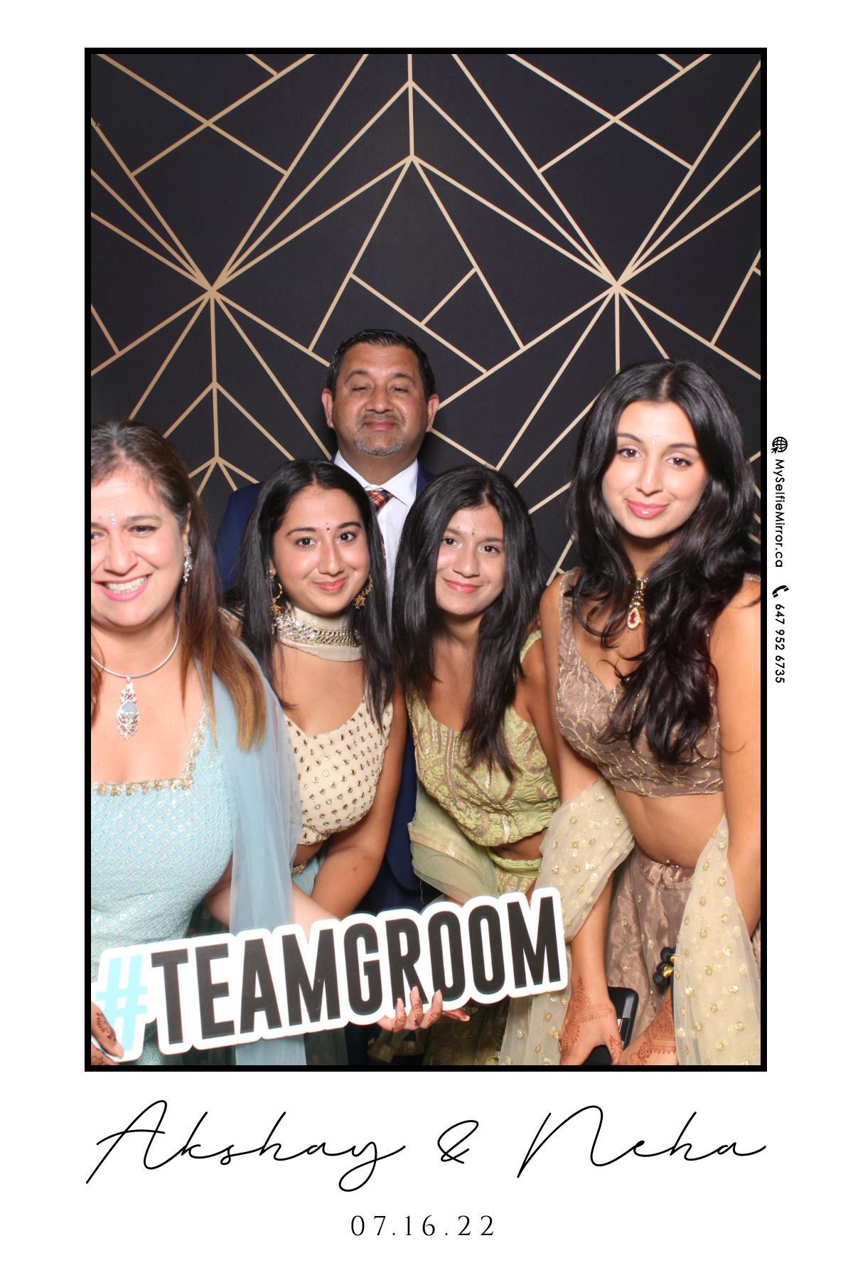 Neha & Akshay | View more photos from the event at gallery.myselfiemirror.ca/u/romanmyselfiemirrorca/Neha-Akshay