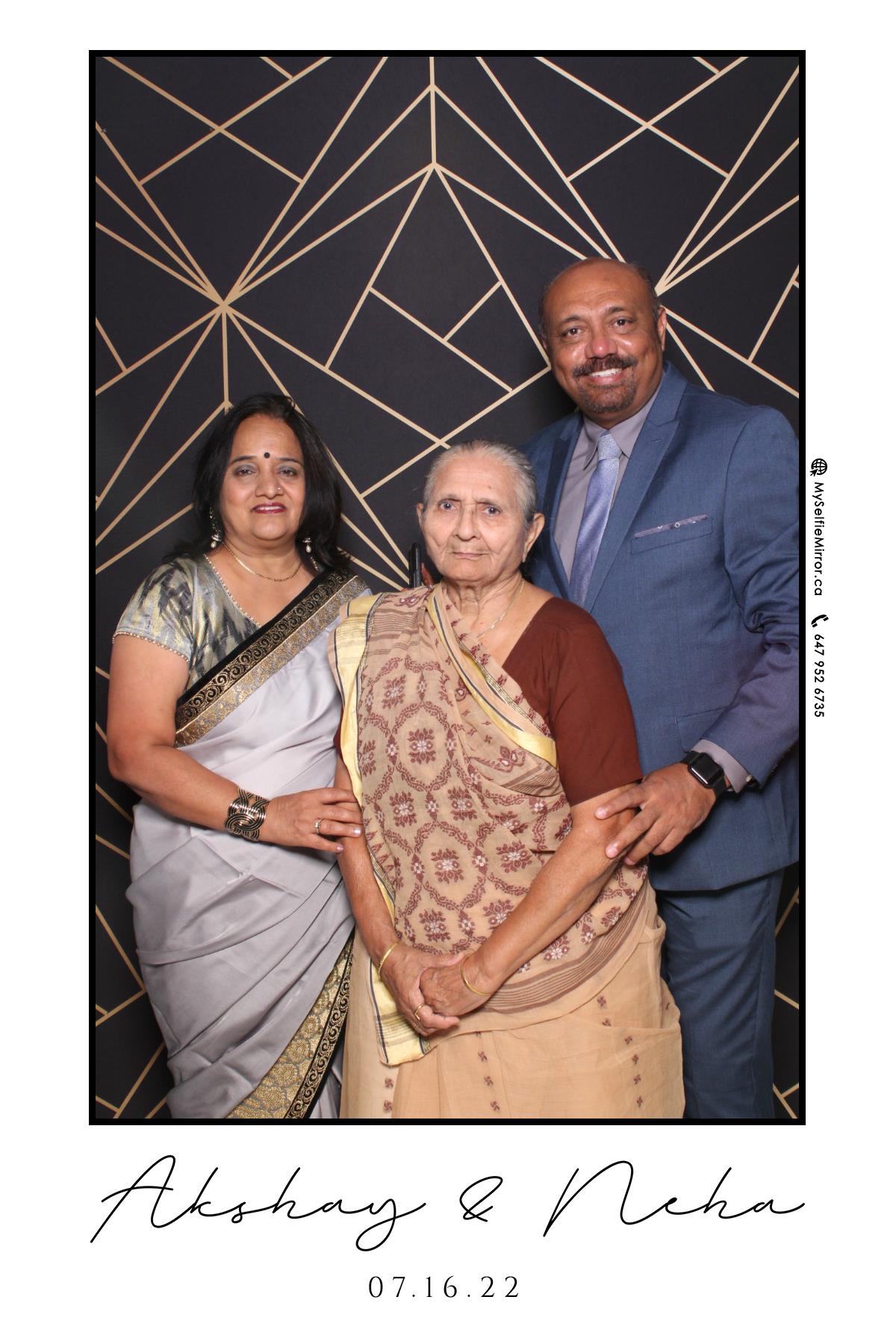 Neha & Akshay | View more photos from the event at gallery.myselfiemirror.ca/u/romanmyselfiemirrorca/Neha-Akshay