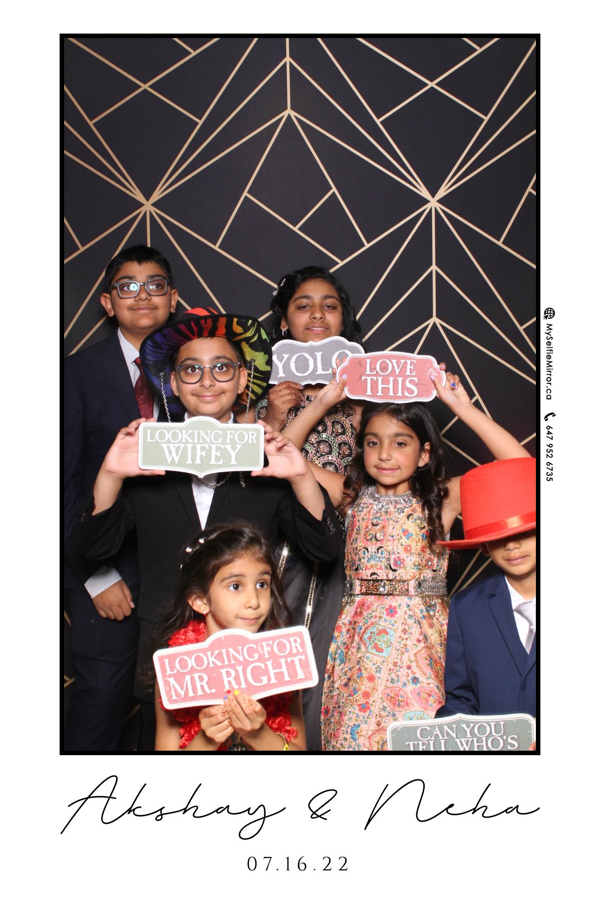 Neha & Akshay | View more photos from the event at gallery.myselfiemirror.ca/u/romanmyselfiemirrorca/Neha-Akshay