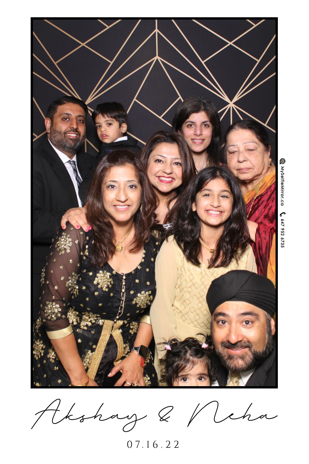 Neha & Akshay | View more photos from the event at gallery.myselfiemirror.ca/u/romanmyselfiemirrorca/Neha-Akshay