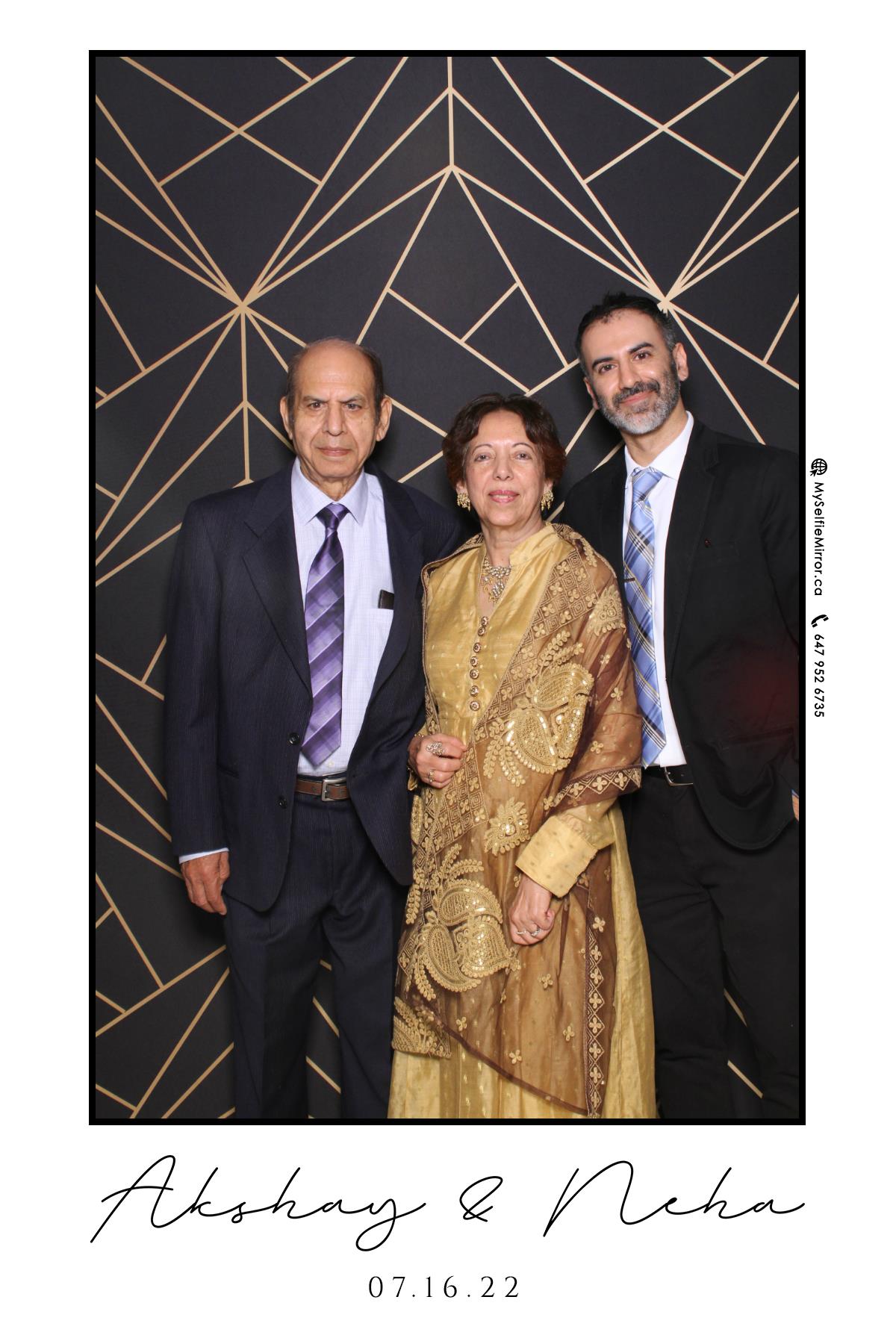 Neha & Akshay | View more photos from the event at gallery.myselfiemirror.ca/u/romanmyselfiemirrorca/Neha-Akshay