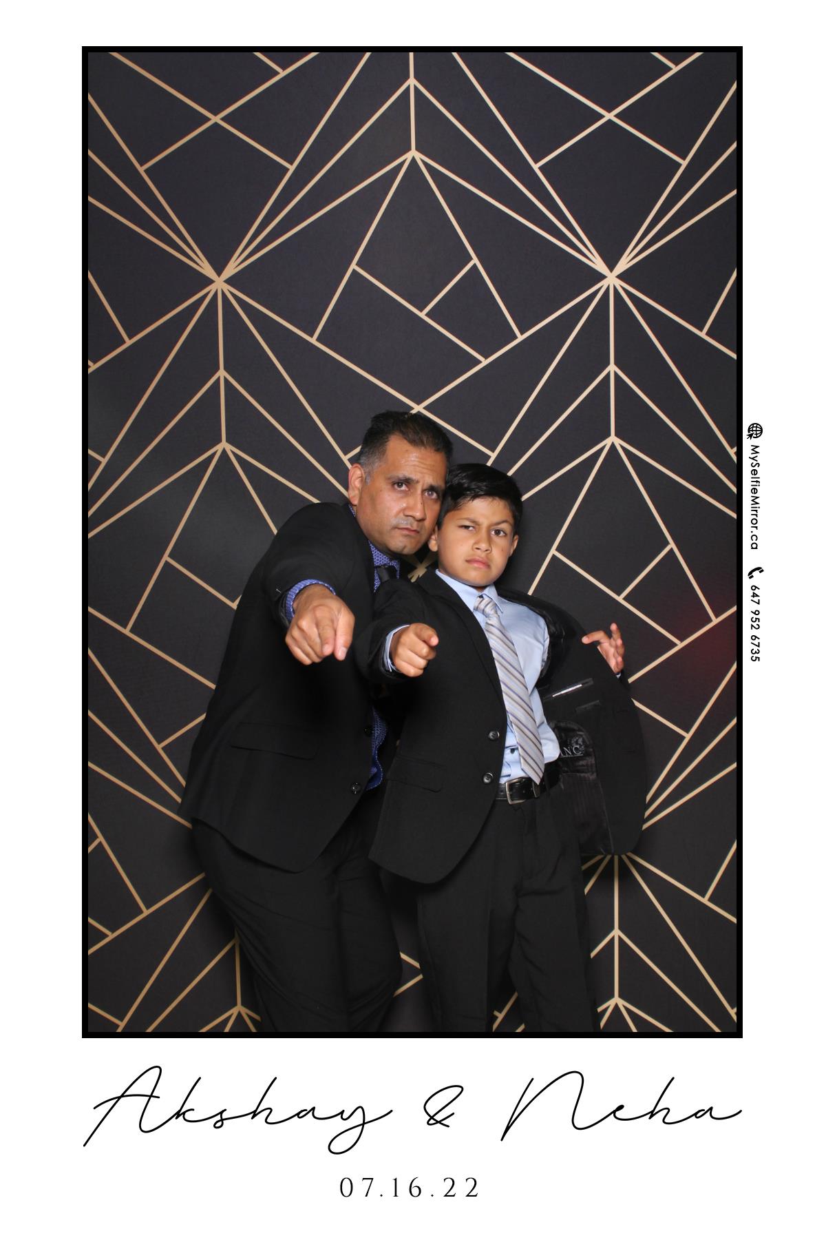 Neha & Akshay | View more photos from the event at gallery.myselfiemirror.ca/u/romanmyselfiemirrorca/Neha-Akshay