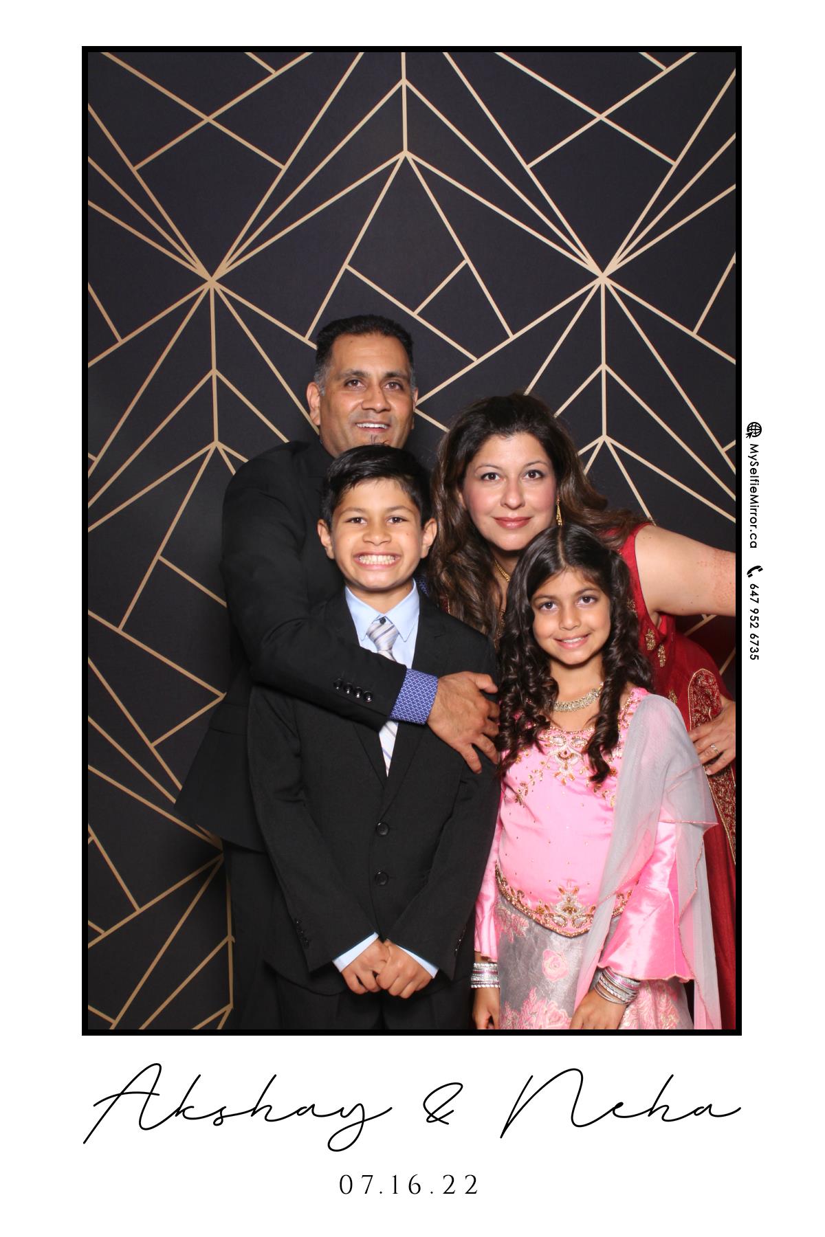 Neha & Akshay | View more photos from the event at gallery.myselfiemirror.ca/u/romanmyselfiemirrorca/Neha-Akshay
