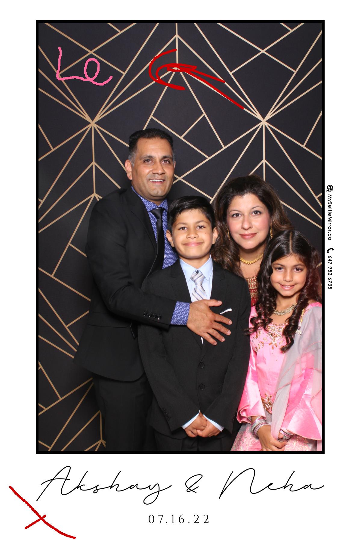 Neha & Akshay | View more photos from the event at gallery.myselfiemirror.ca/u/romanmyselfiemirrorca/Neha-Akshay