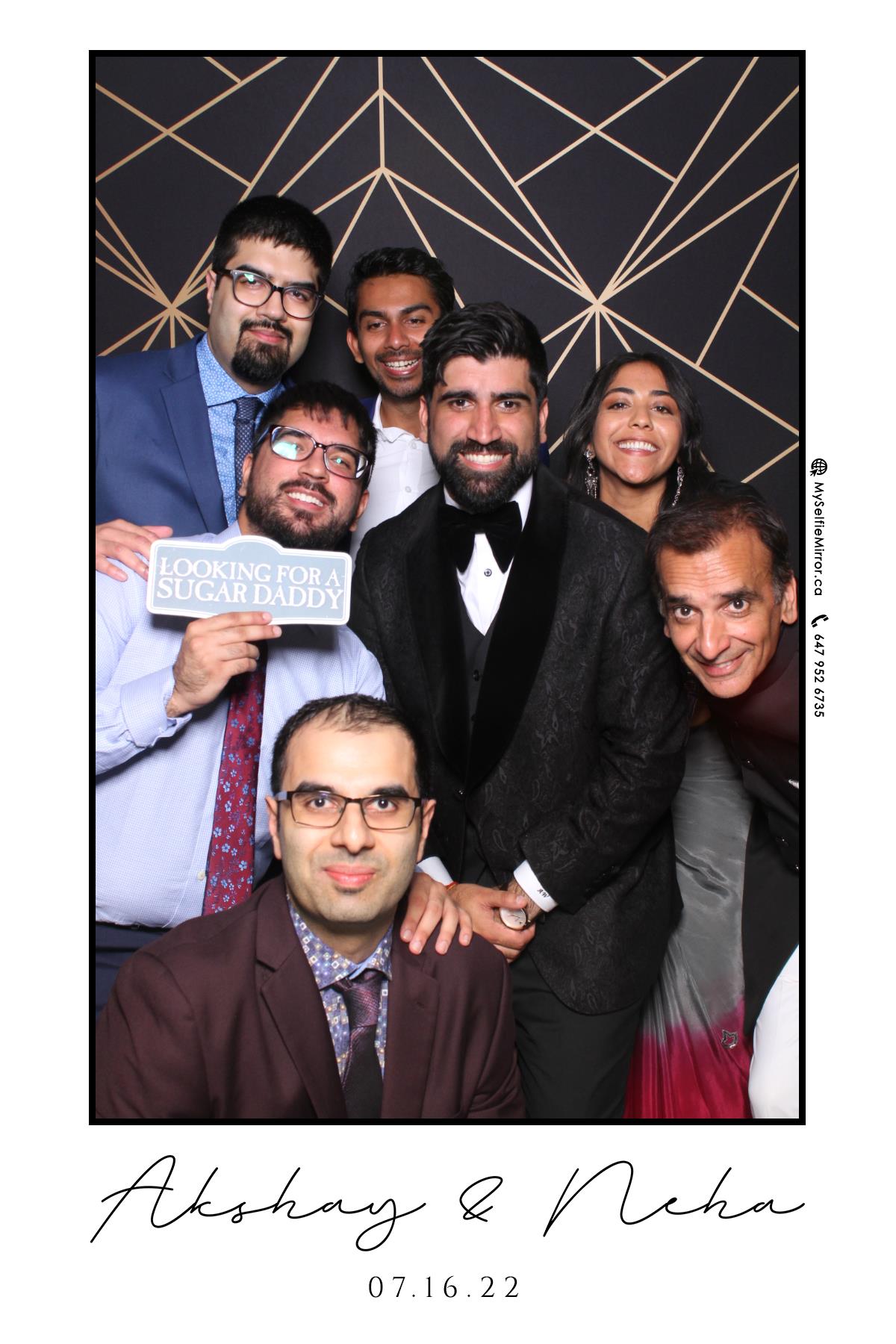 Neha & Akshay | View more photos from the event at gallery.myselfiemirror.ca/u/romanmyselfiemirrorca/Neha-Akshay