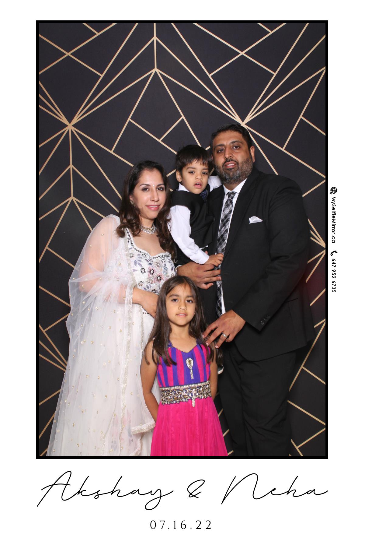 Neha & Akshay | View more photos from the event at gallery.myselfiemirror.ca/u/romanmyselfiemirrorca/Neha-Akshay