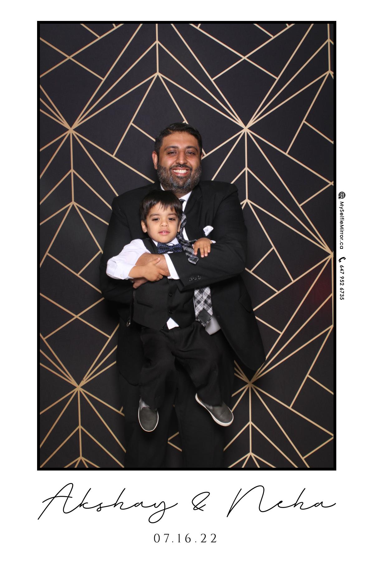 Neha & Akshay | View more photos from the event at gallery.myselfiemirror.ca/u/romanmyselfiemirrorca/Neha-Akshay