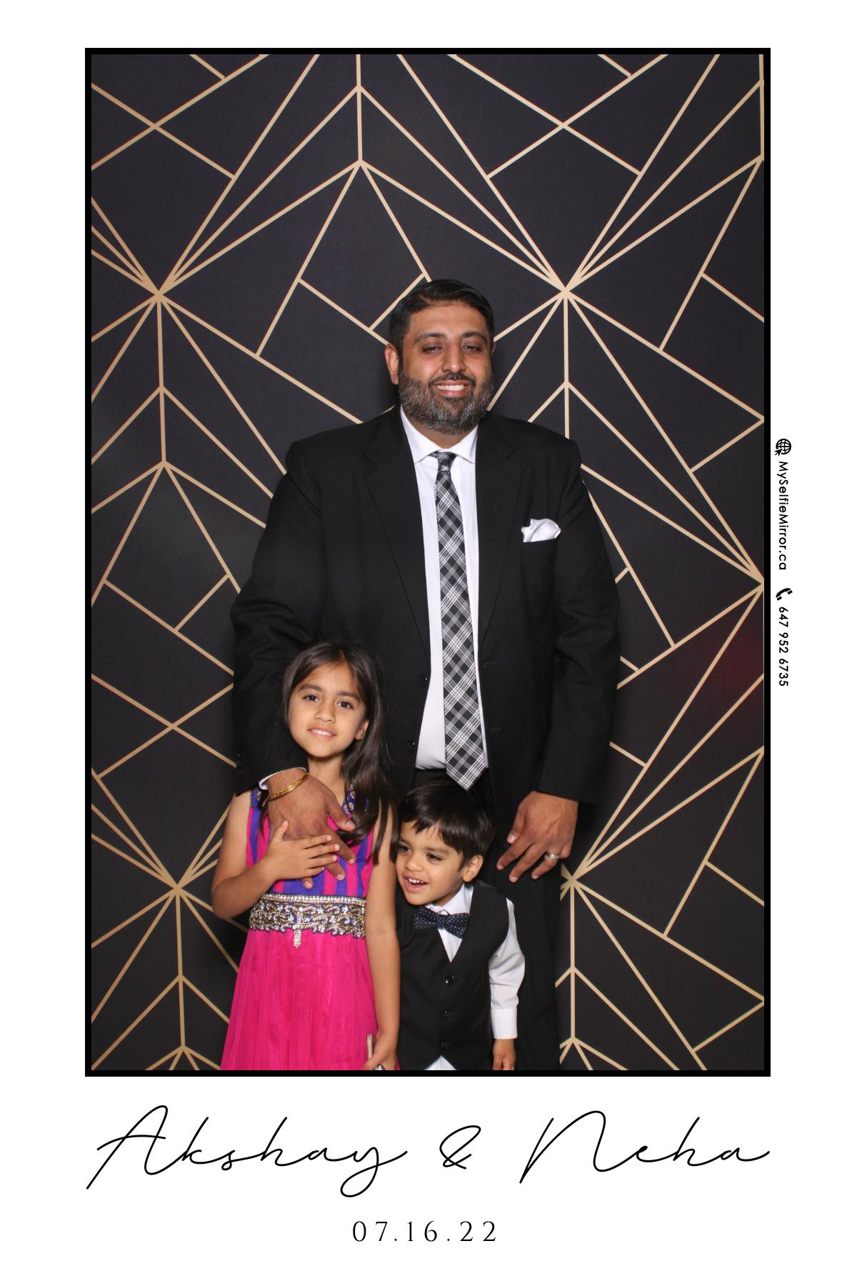 Neha & Akshay | View more photos from the event at gallery.myselfiemirror.ca/u/romanmyselfiemirrorca/Neha-Akshay
