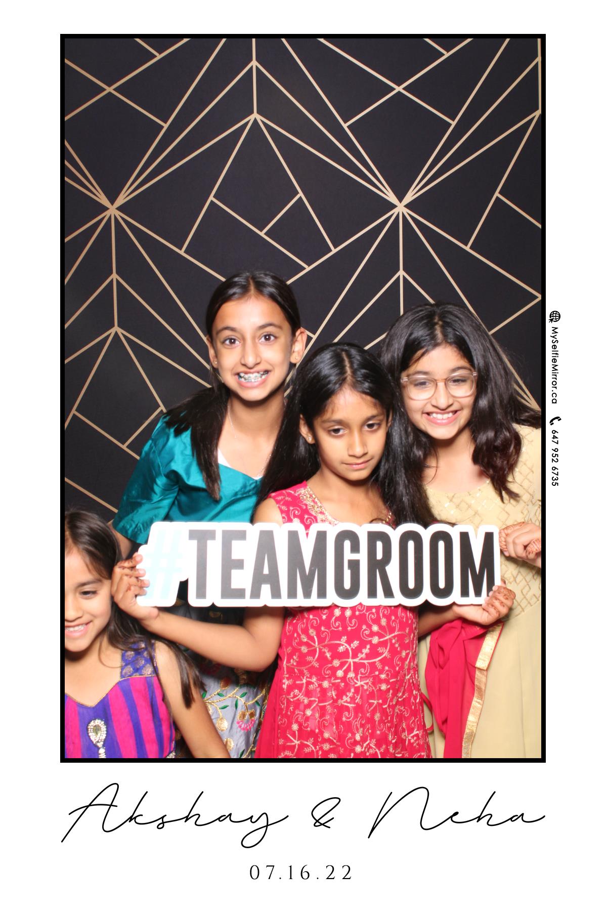 Neha & Akshay | View more photos from the event at gallery.myselfiemirror.ca/u/romanmyselfiemirrorca/Neha-Akshay
