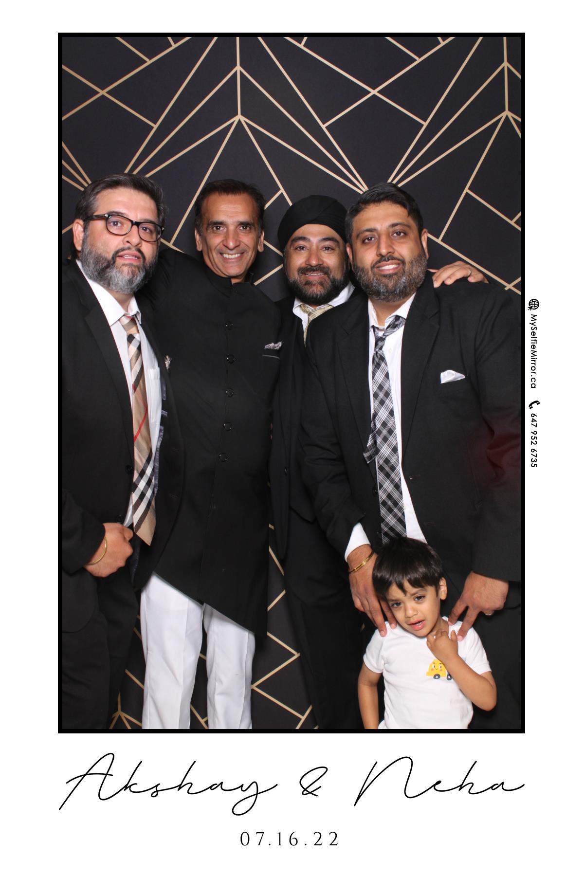 Neha & Akshay | View more photos from the event at gallery.myselfiemirror.ca/u/romanmyselfiemirrorca/Neha-Akshay