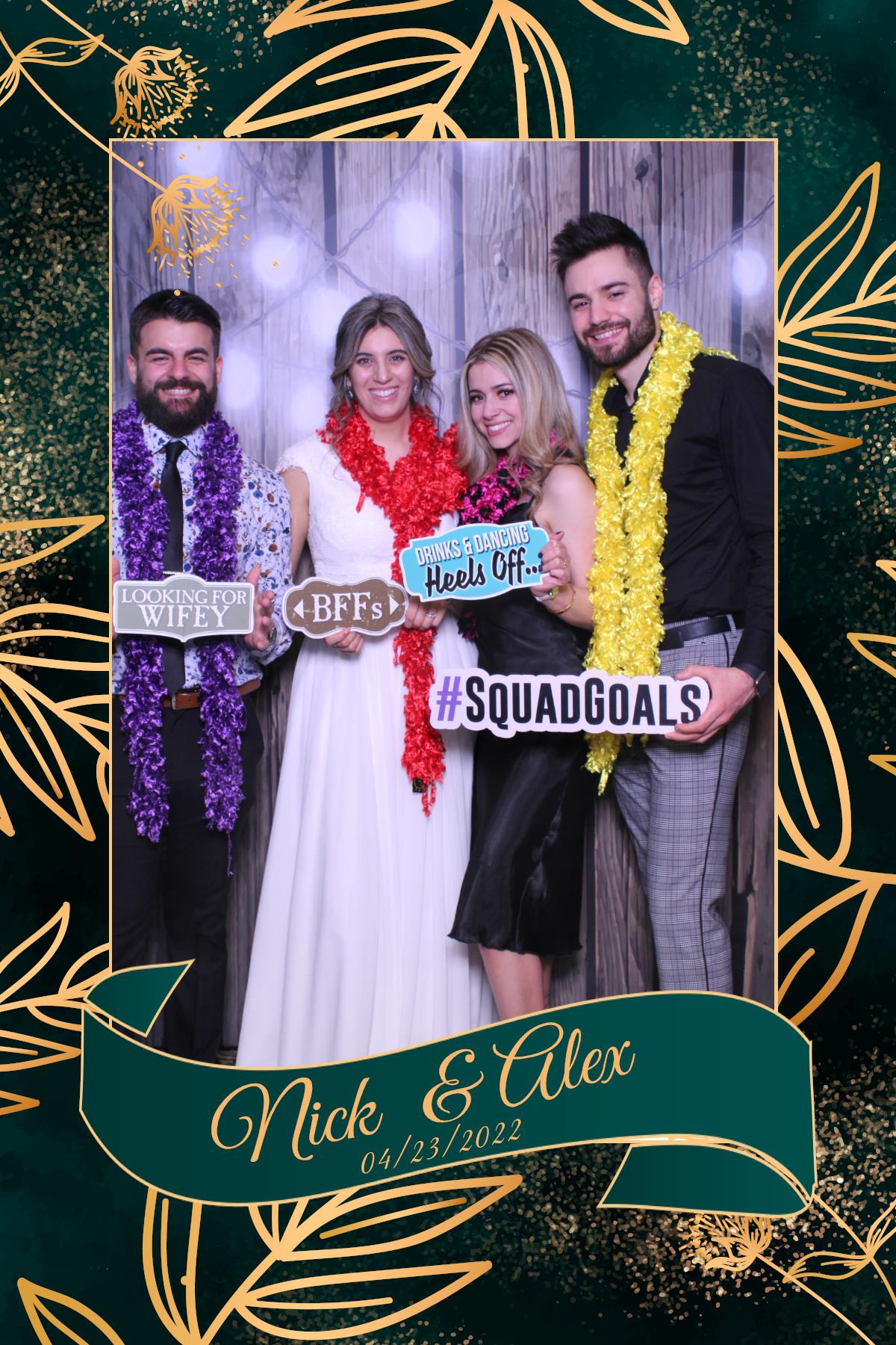 Nick & Alex | View more photos from the event at gallery.myselfiemirror.ca/u/romanmyselfiemirrorca/Nick-Alex