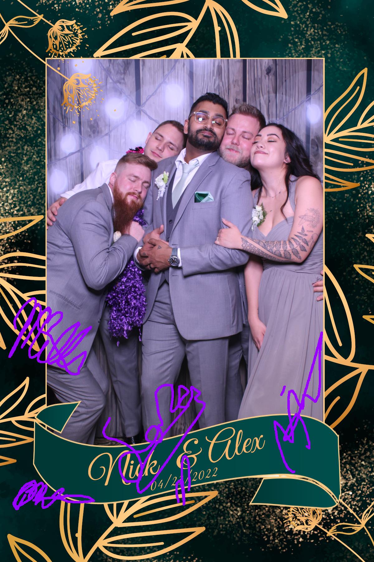 Nick & Alex | View more photos from the event at gallery.myselfiemirror.ca/u/romanmyselfiemirrorca/Nick-Alex