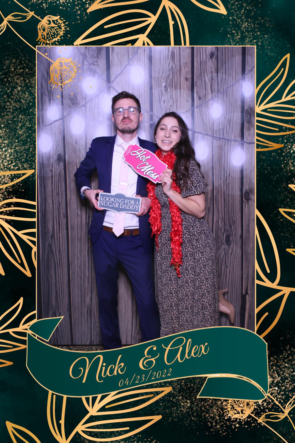 Nick & Alex | View more photos from the event at gallery.myselfiemirror.ca/u/romanmyselfiemirrorca/Nick-Alex