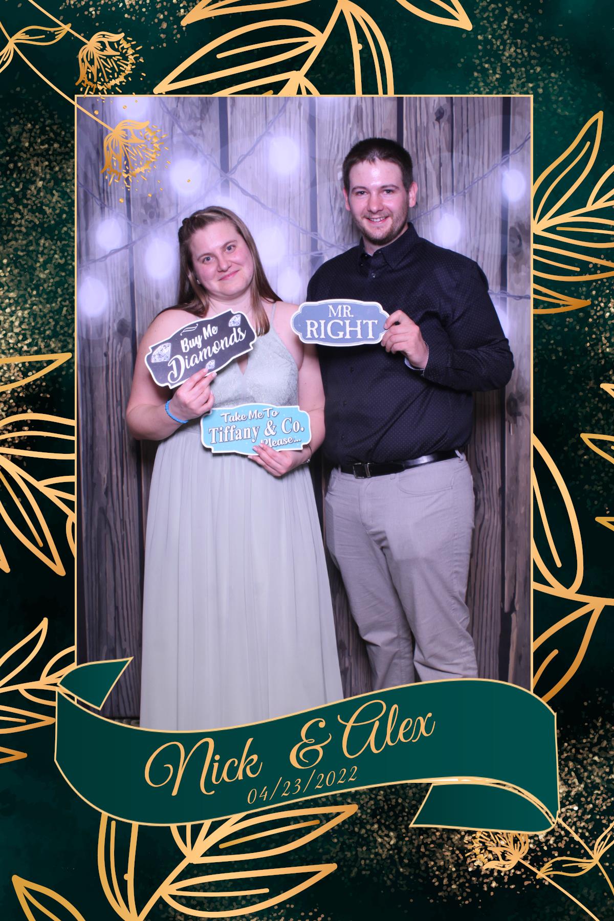 Nick & Alex | View more photos from the event at gallery.myselfiemirror.ca/u/romanmyselfiemirrorca/Nick-Alex