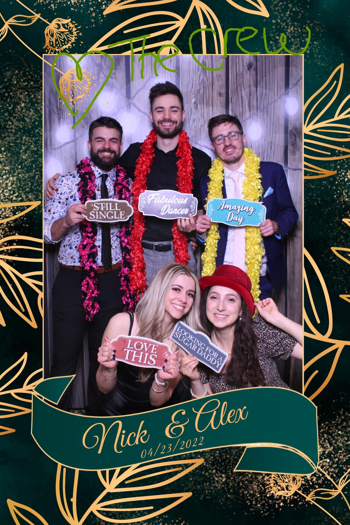 Nick & Alex | View more photos from the event at gallery.myselfiemirror.ca/u/romanmyselfiemirrorca/Nick-Alex