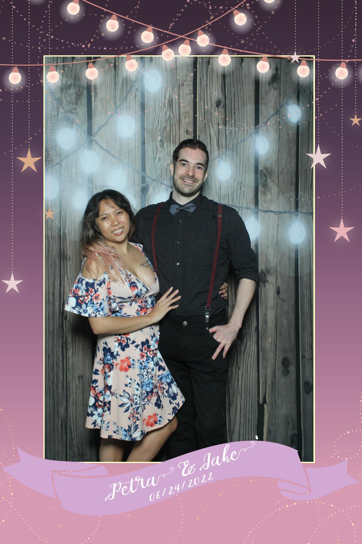 Petra & Jake | View more photos from the event at gallery.myselfiemirror.ca/u/romanmyselfiemirrorca/Petra-Jake