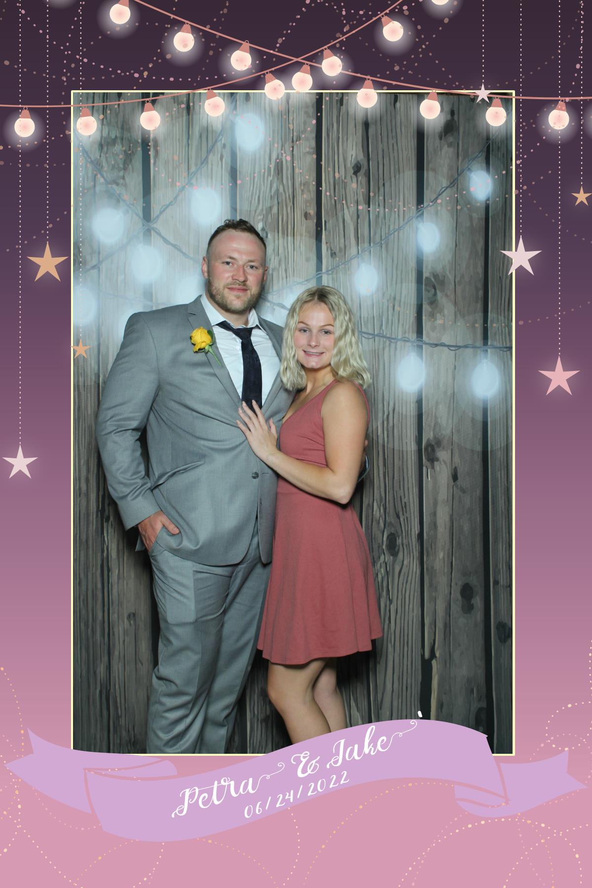 Petra & Jake | View more photos from the event at gallery.myselfiemirror.ca/u/romanmyselfiemirrorca/Petra-Jake