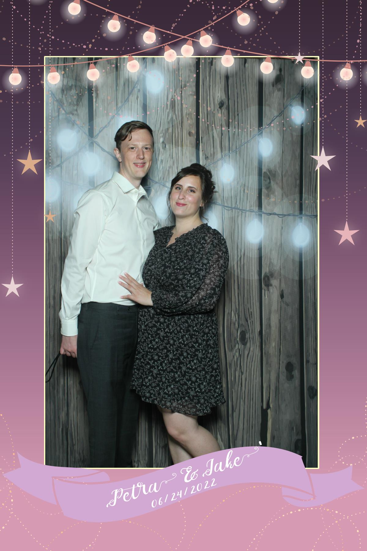 Petra & Jake | View more photos from the event at gallery.myselfiemirror.ca/u/romanmyselfiemirrorca/Petra-Jake