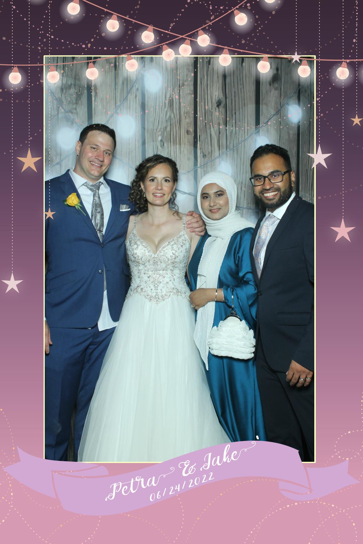 Petra & Jake | View more photos from the event at gallery.myselfiemirror.ca/u/romanmyselfiemirrorca/Petra-Jake