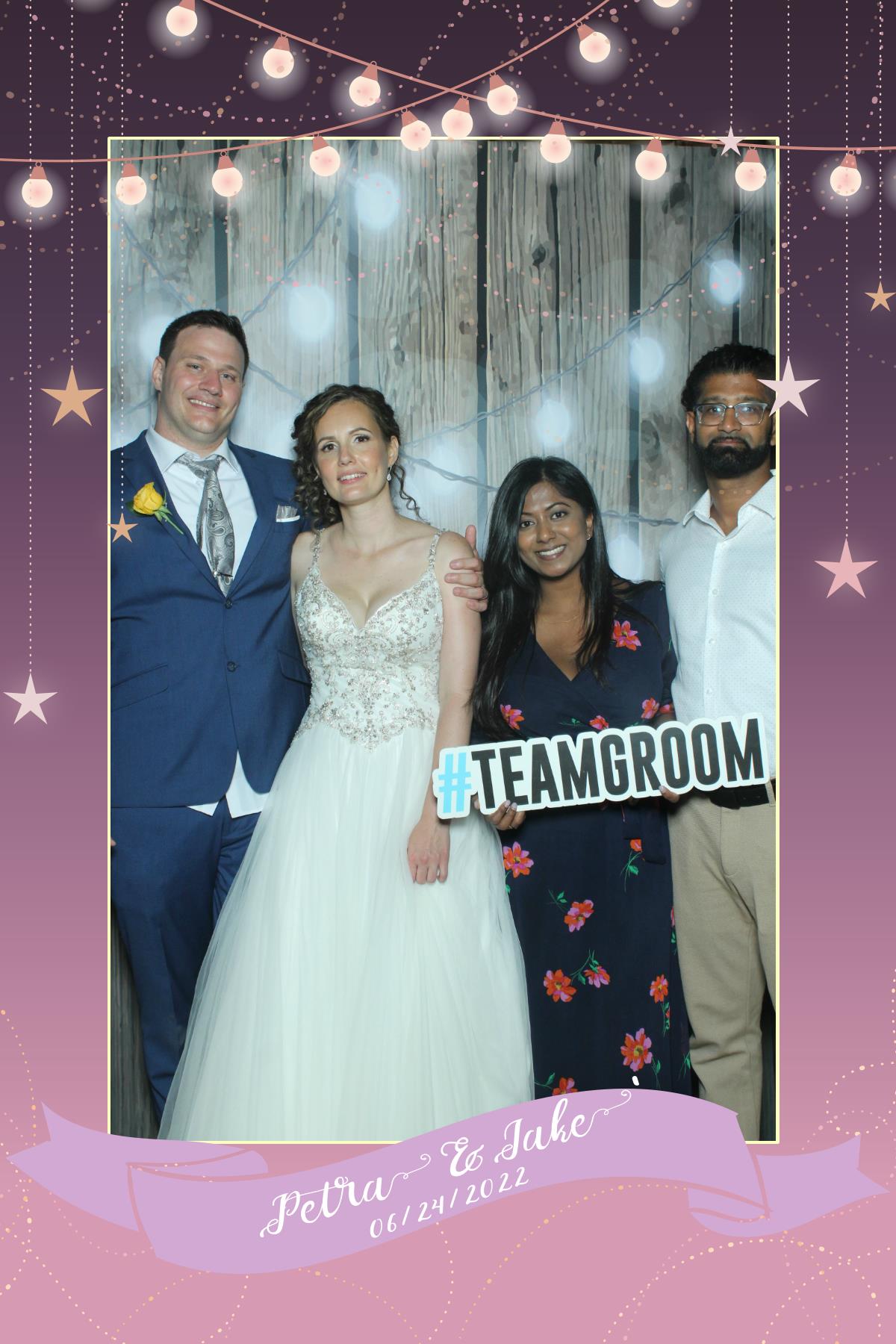 Petra & Jake | View more photos from the event at gallery.myselfiemirror.ca/u/romanmyselfiemirrorca/Petra-Jake