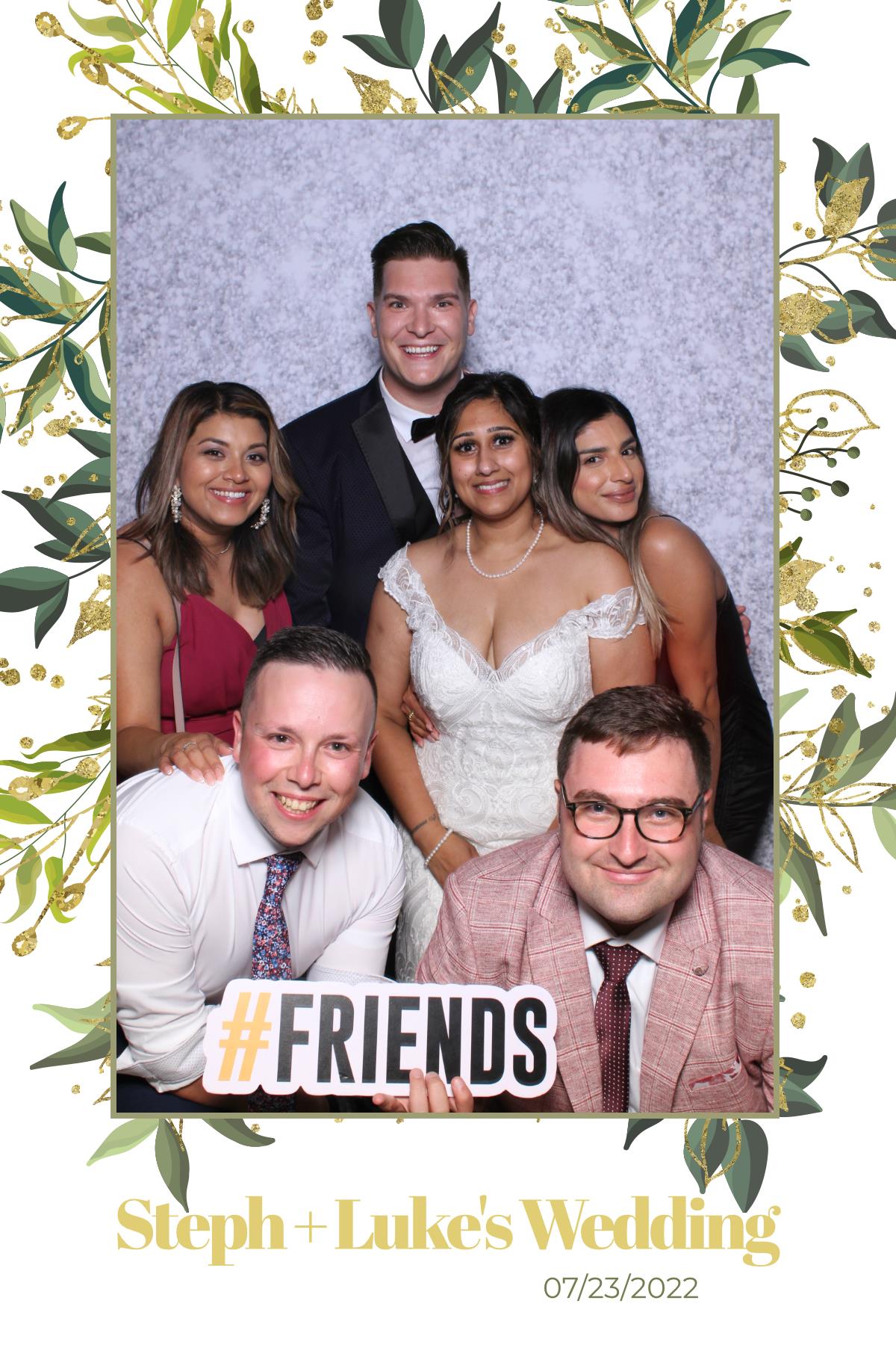 Steph & Luke | View more photos from the event at gallery.myselfiemirror.ca/u/romanmyselfiemirrorca/Steph-Luke