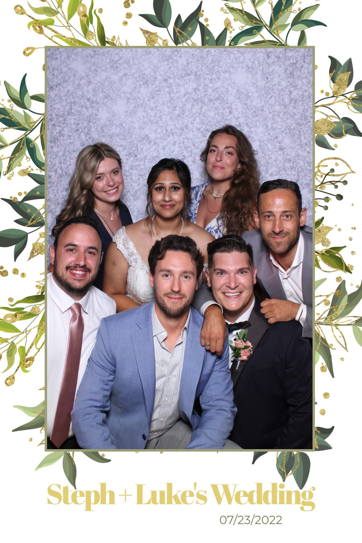 Steph & Luke | View more photos from the event at gallery.myselfiemirror.ca/u/romanmyselfiemirrorca/Steph-Luke