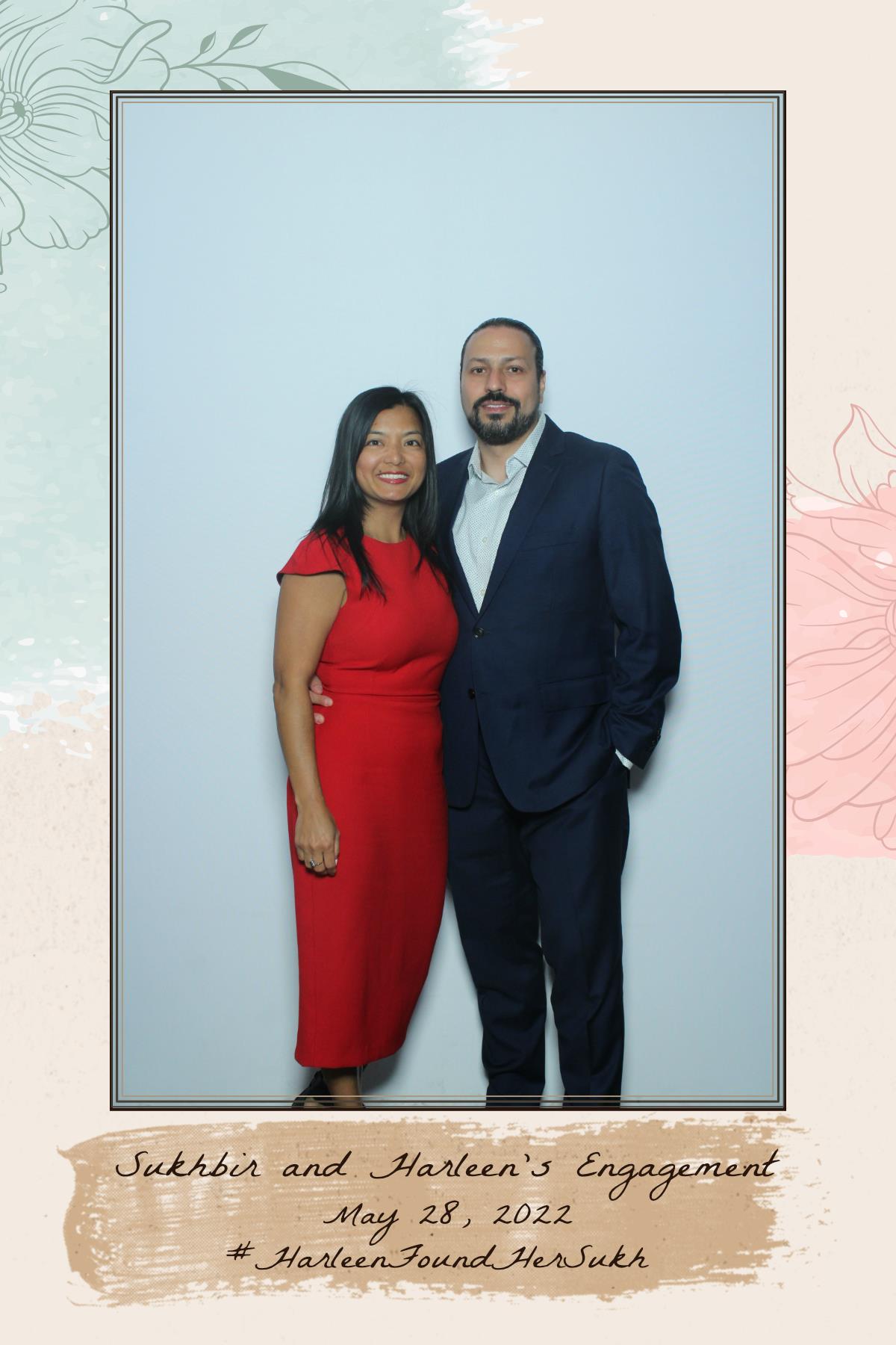 Sukhbir & Harleen's Engagement  | View more photos from the event at gallery.myselfiemirror.ca/u/romanmyselfiemirrorca/Sukhbir-Harleens-Engagement