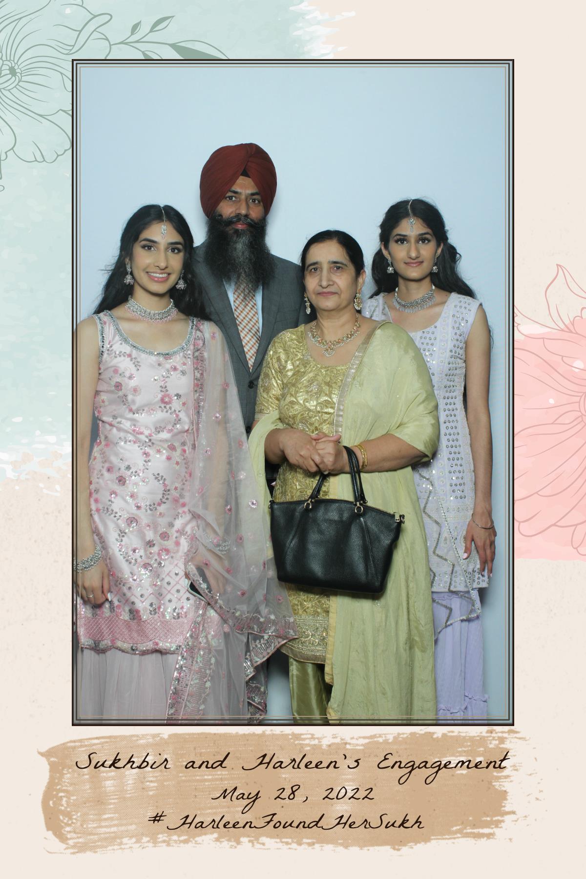 Sukhbir & Harleen's Engagement  | View more photos from the event at gallery.myselfiemirror.ca/u/romanmyselfiemirrorca/Sukhbir-Harleens-Engagement
