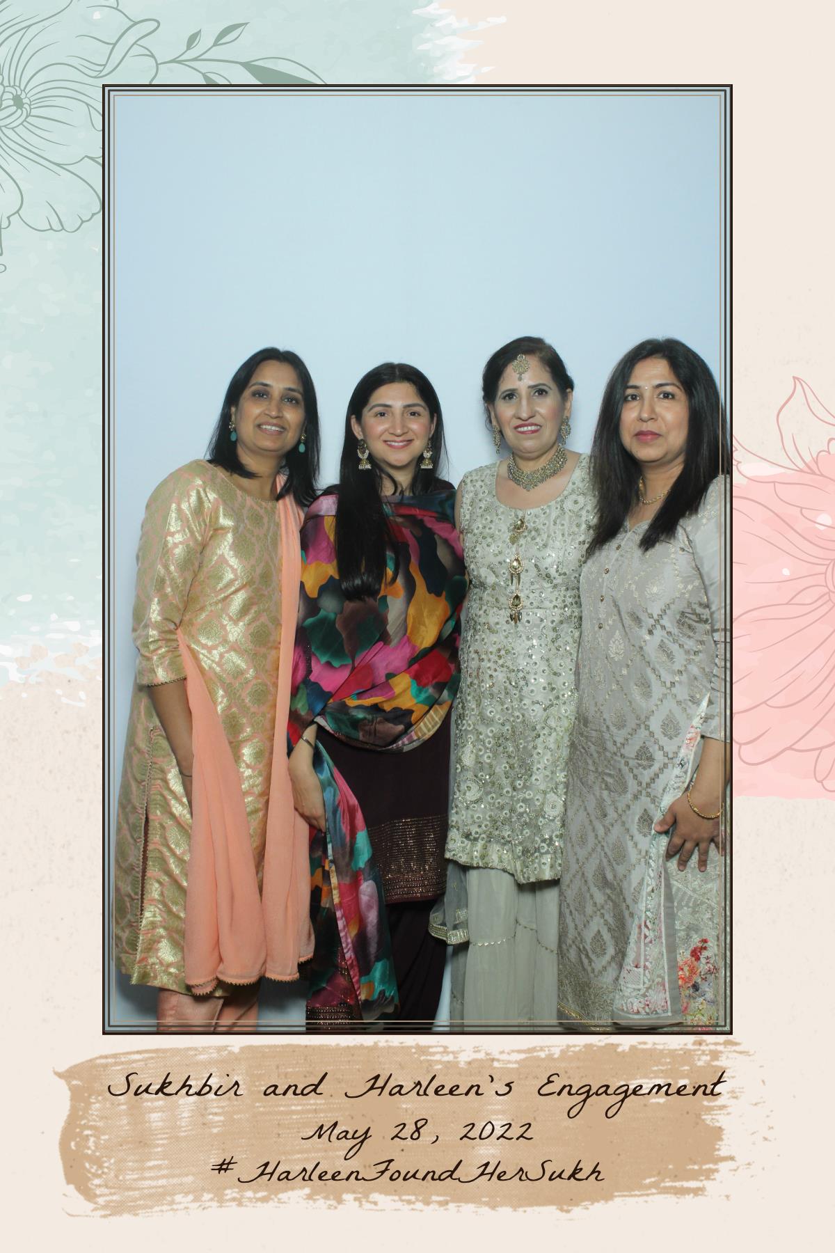 Sukhbir & Harleen's Engagement  | View more photos from the event at gallery.myselfiemirror.ca/u/romanmyselfiemirrorca/Sukhbir-Harleens-Engagement