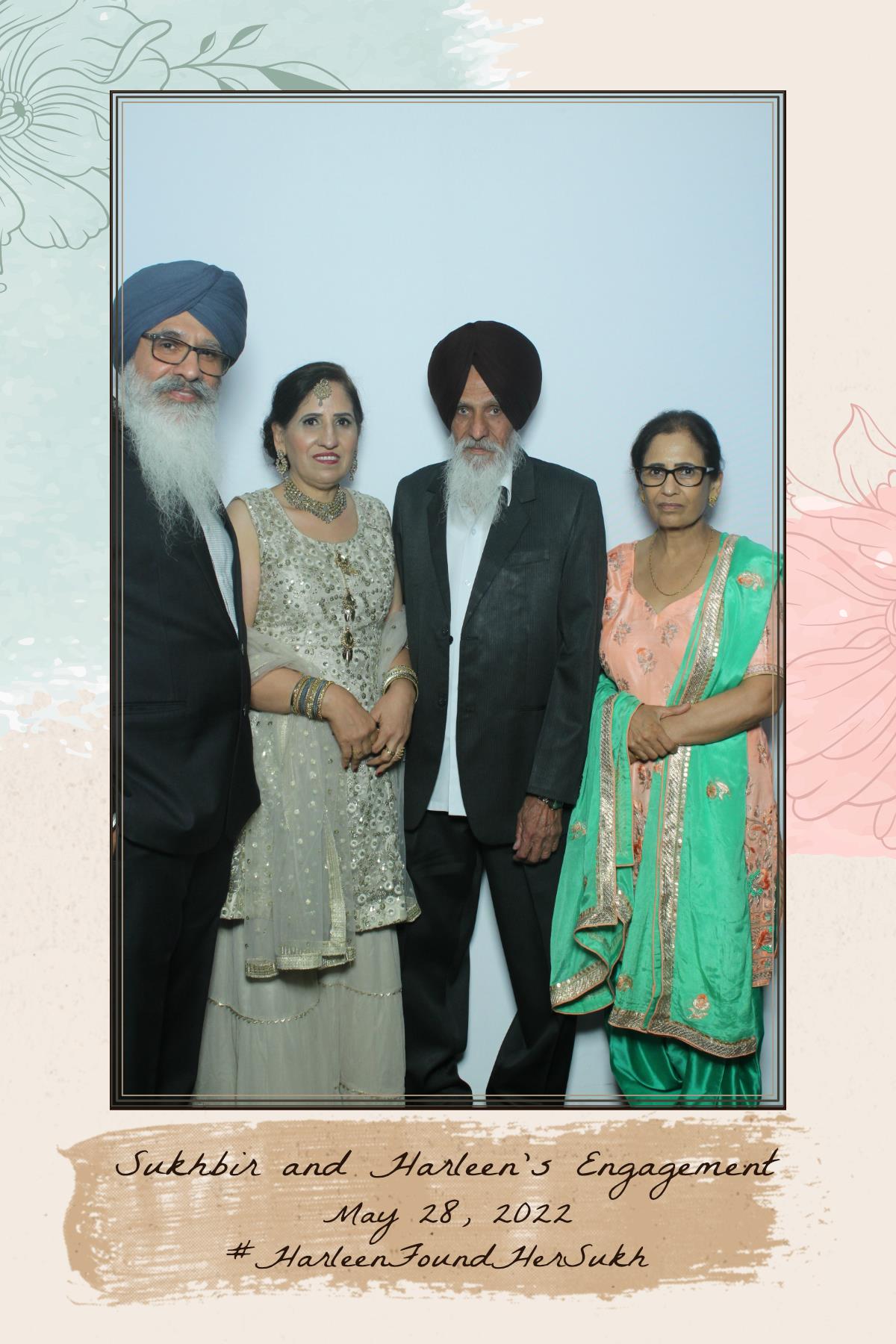 Sukhbir & Harleen's Engagement  | View more photos from the event at gallery.myselfiemirror.ca/u/romanmyselfiemirrorca/Sukhbir-Harleens-Engagement