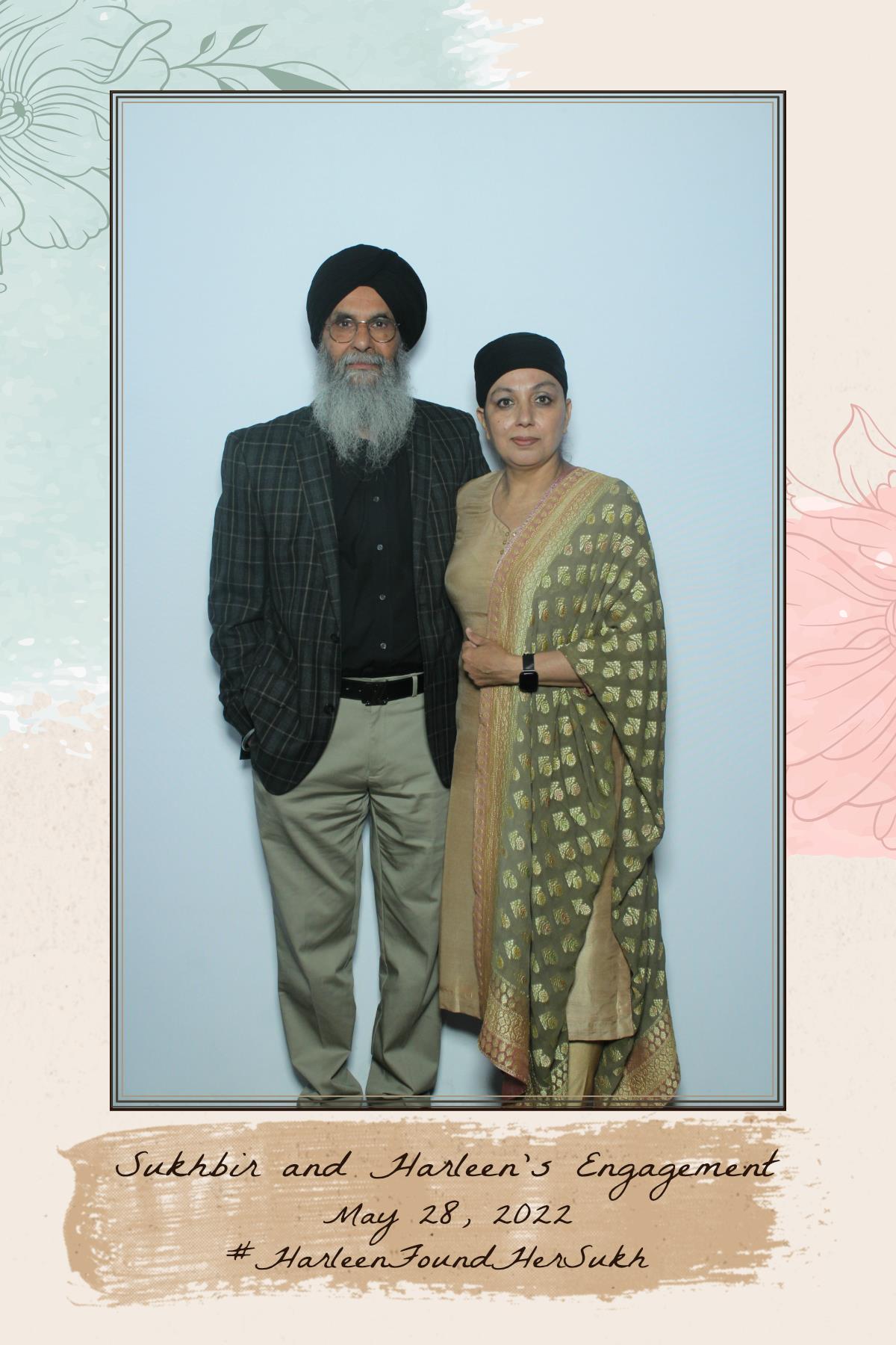 Sukhbir & Harleen's Engagement  | View more photos from the event at gallery.myselfiemirror.ca/u/romanmyselfiemirrorca/Sukhbir-Harleens-Engagement