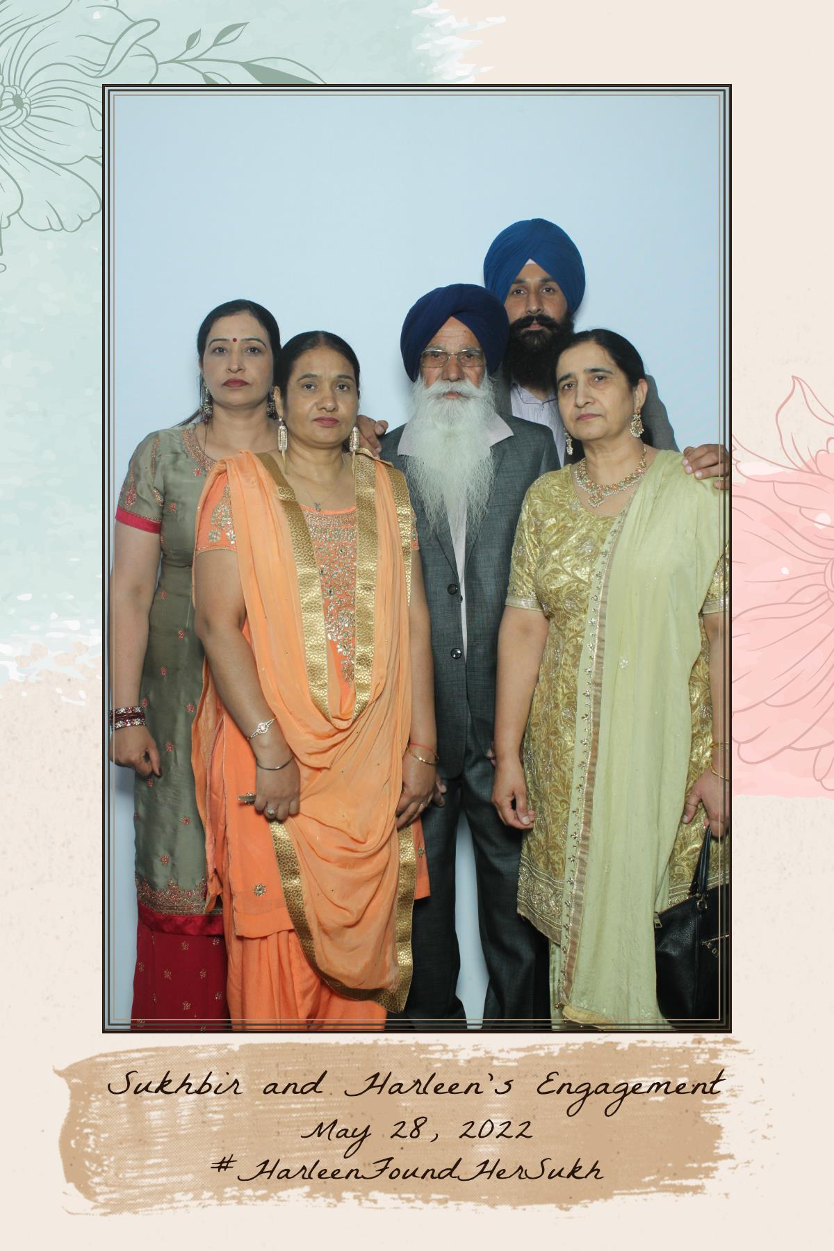 Sukhbir & Harleen's Engagement  | View more photos from the event at gallery.myselfiemirror.ca/u/romanmyselfiemirrorca/Sukhbir-Harleens-Engagement