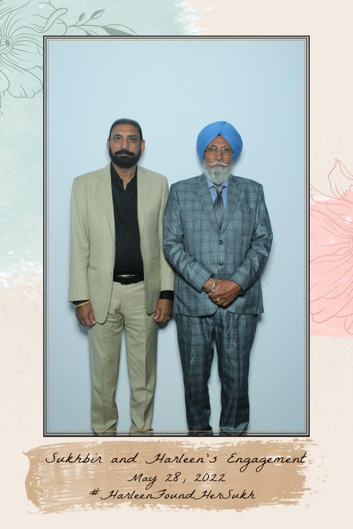 Sukhbir & Harleen's Engagement  | View more photos from the event at gallery.myselfiemirror.ca/u/romanmyselfiemirrorca/Sukhbir-Harleens-Engagement