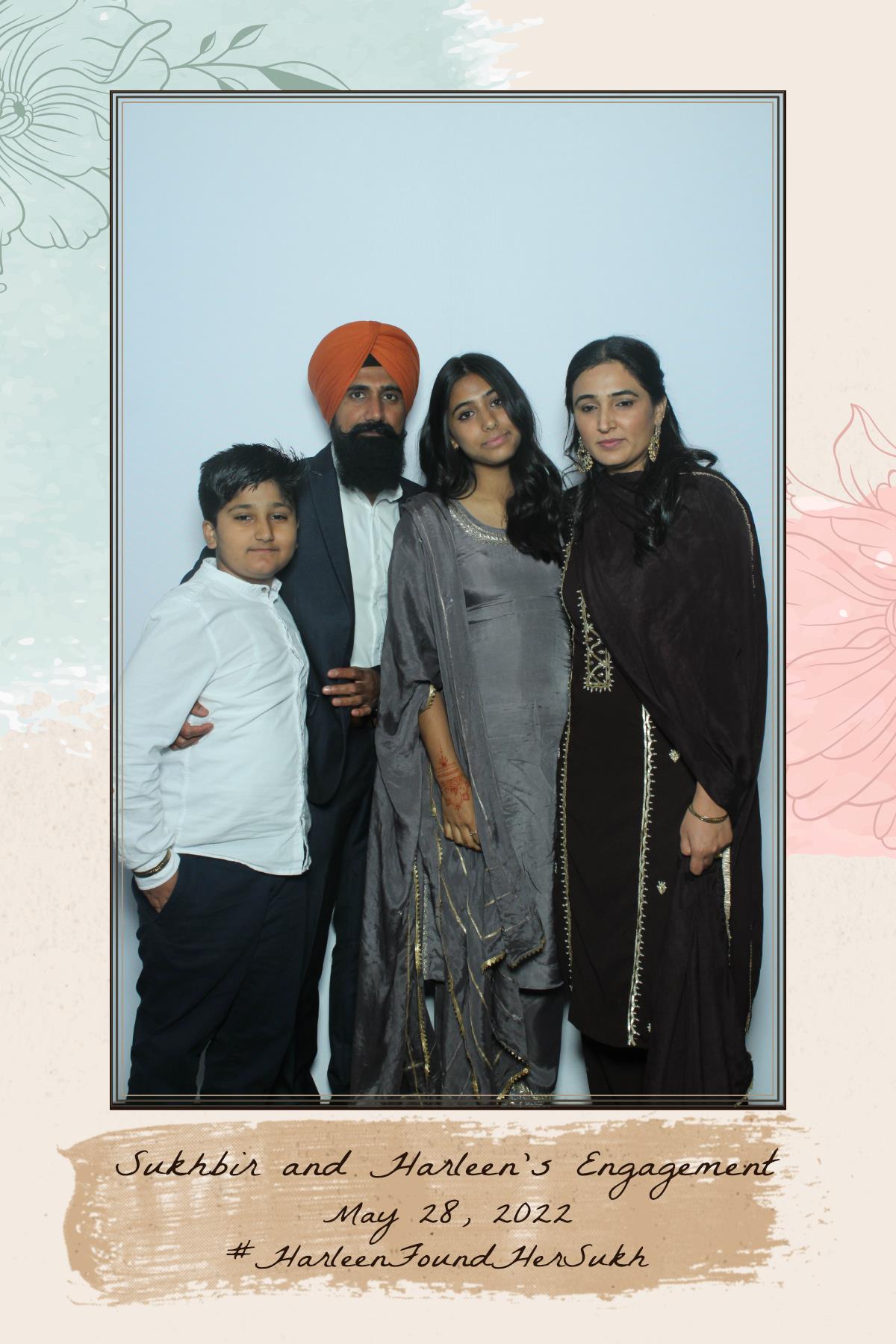 Sukhbir & Harleen's Engagement  | View more photos from the event at gallery.myselfiemirror.ca/u/romanmyselfiemirrorca/Sukhbir-Harleens-Engagement