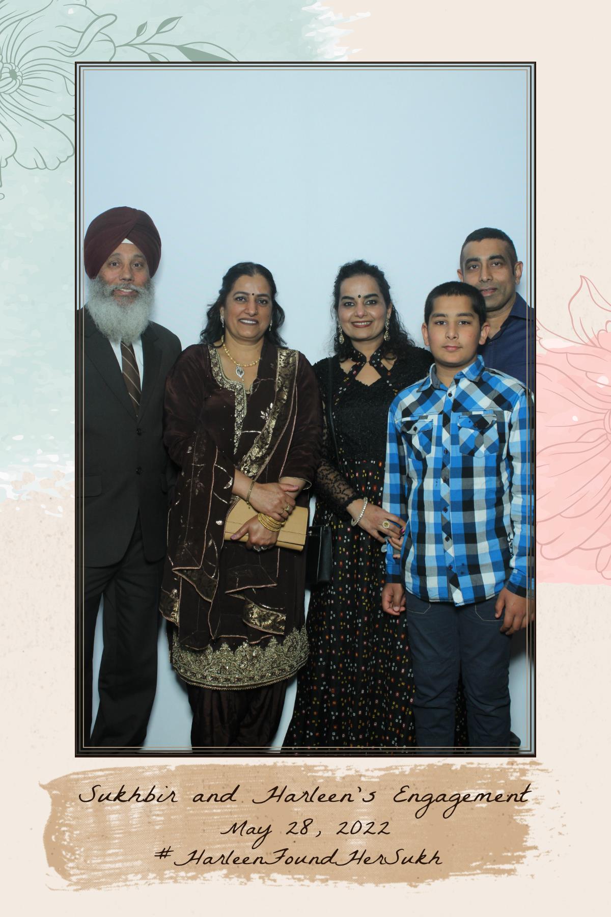 Sukhbir & Harleen's Engagement  | View more photos from the event at gallery.myselfiemirror.ca/u/romanmyselfiemirrorca/Sukhbir-Harleens-Engagement