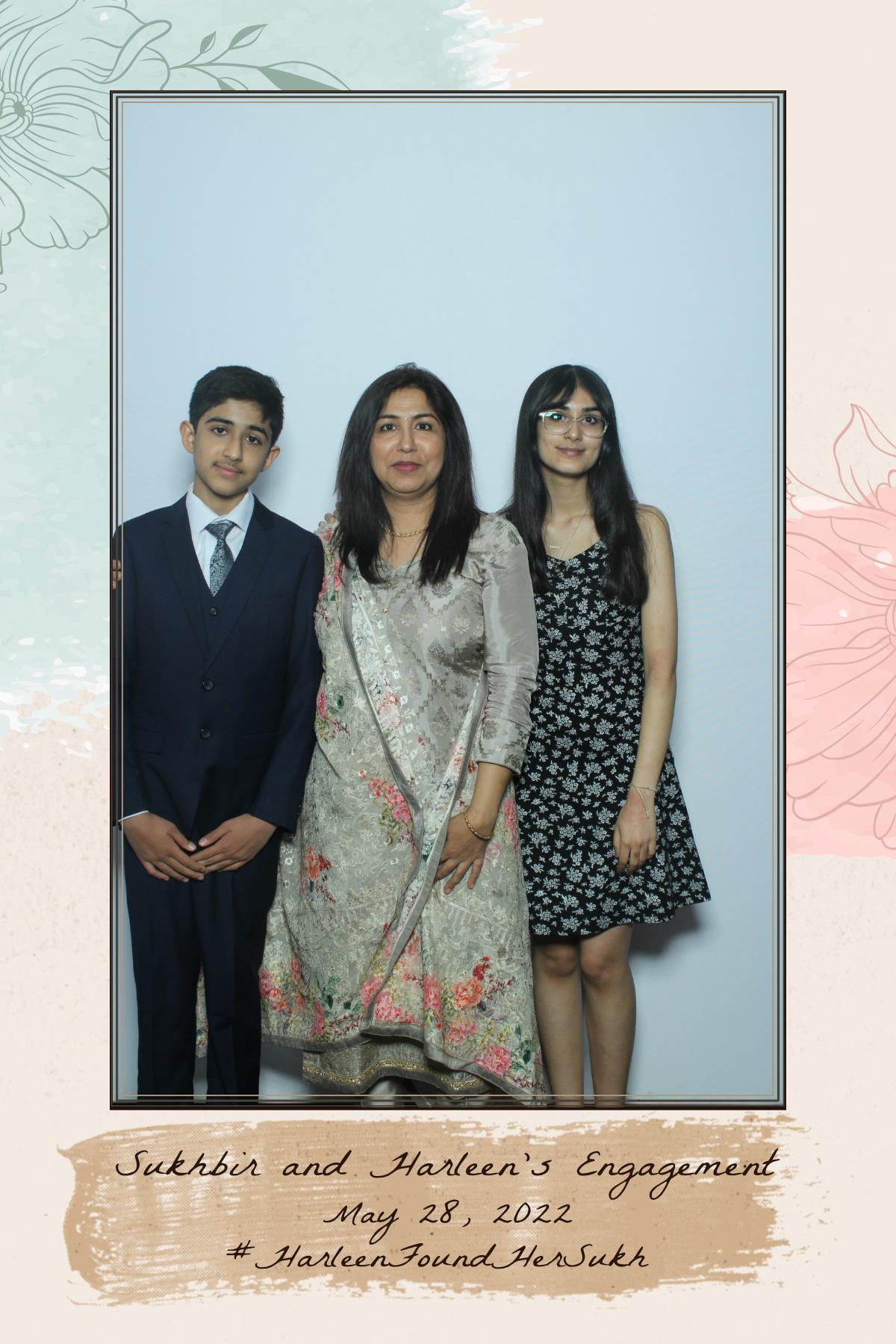 Sukhbir & Harleen's Engagement  | View more photos from the event at gallery.myselfiemirror.ca/u/romanmyselfiemirrorca/Sukhbir-Harleens-Engagement