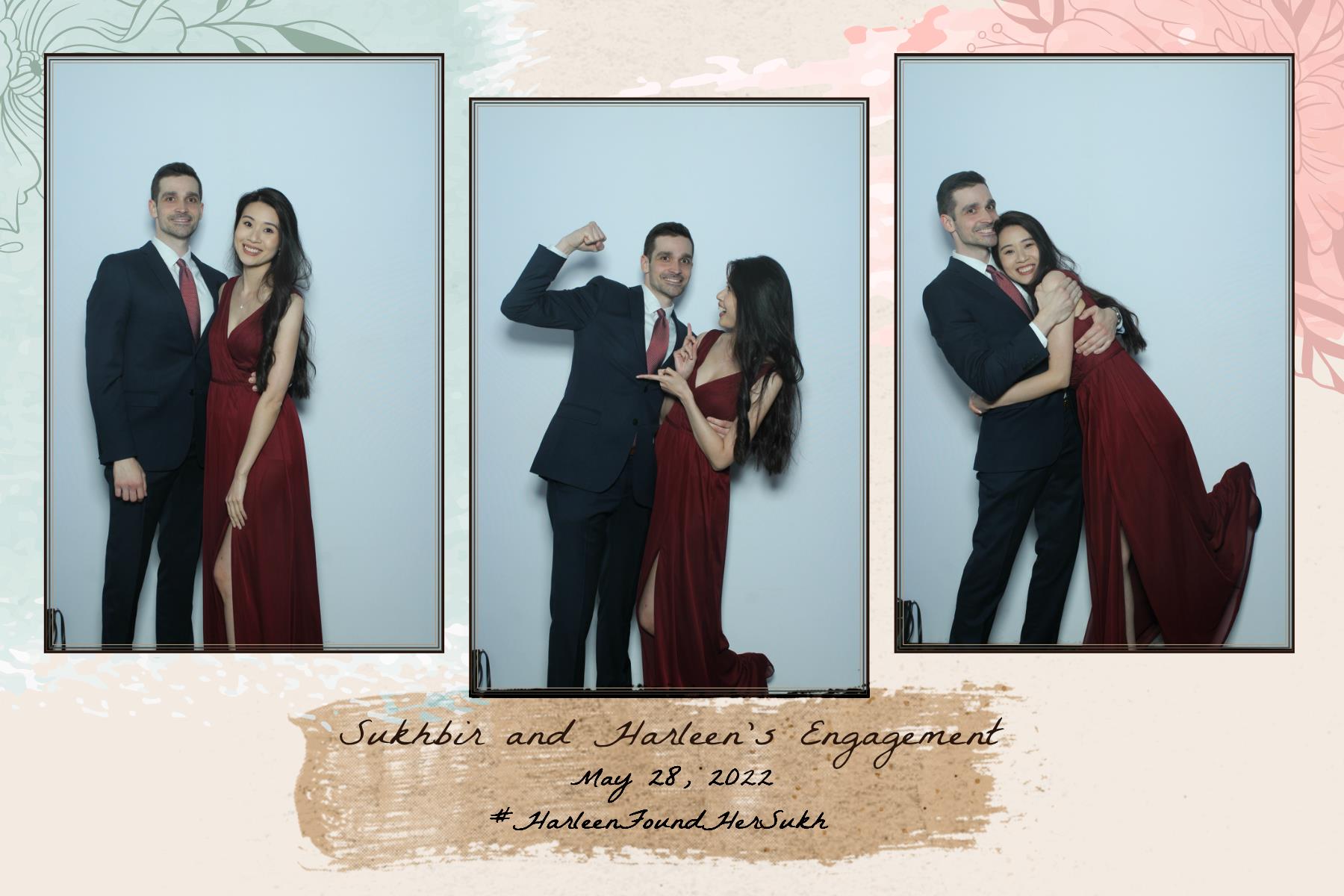 Sukhbir & Harleen's Engagement  | View more photos from the event at gallery.myselfiemirror.ca/u/romanmyselfiemirrorca/Sukhbir-Harleens-Engagement