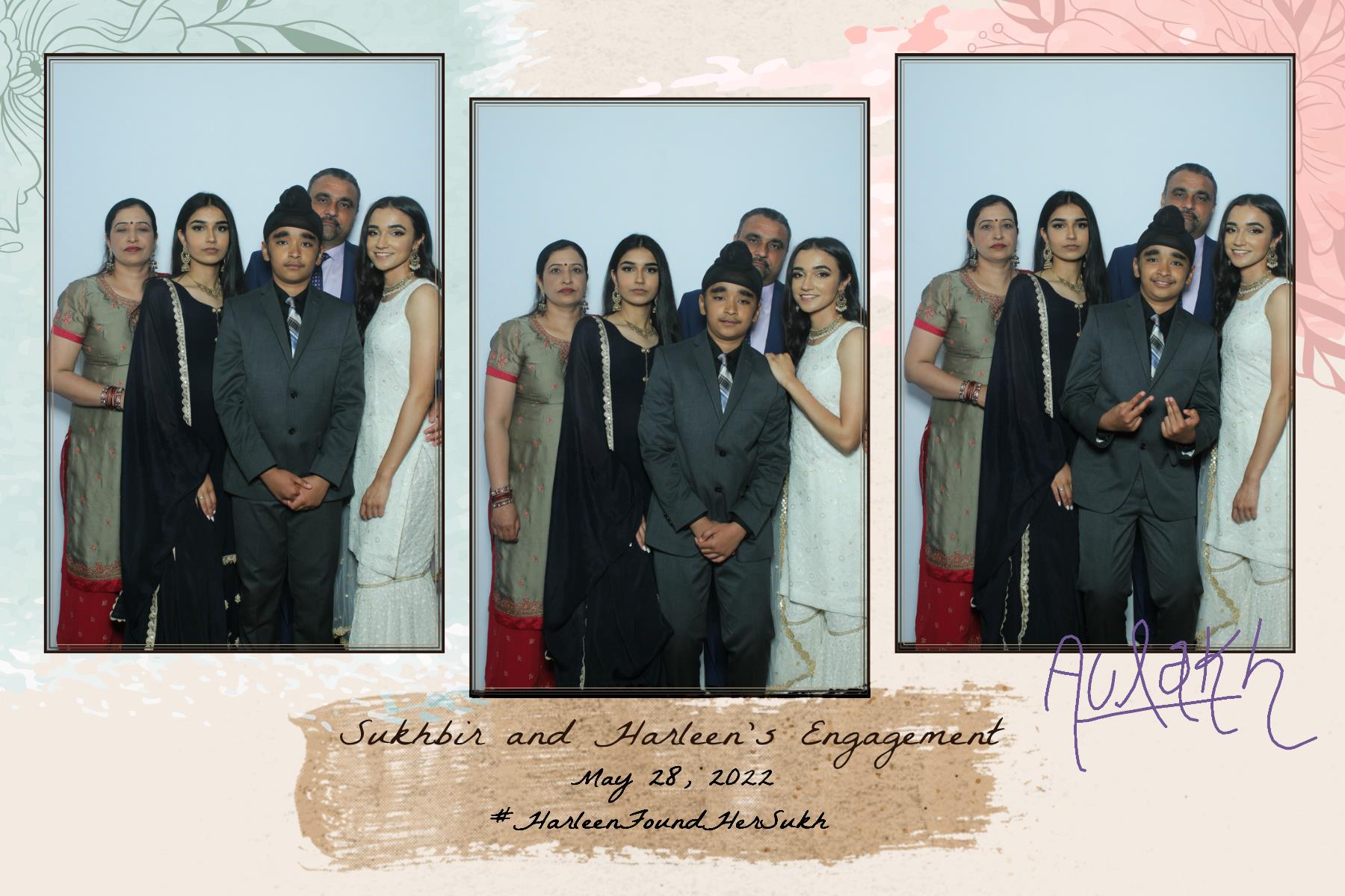 Sukhbir & Harleen's Engagement  | View more photos from the event at gallery.myselfiemirror.ca/u/romanmyselfiemirrorca/Sukhbir-Harleens-Engagement