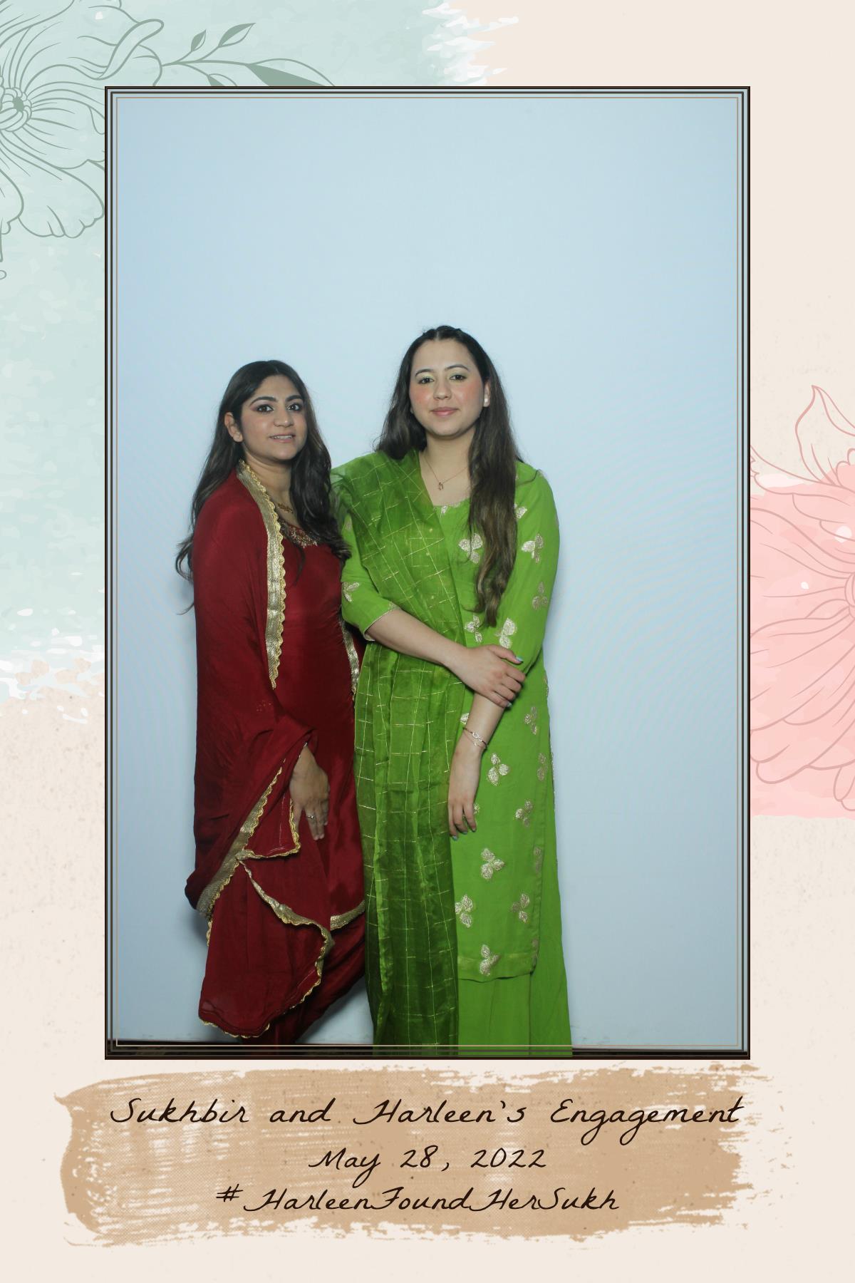 Sukhbir & Harleen's Engagement  | View more photos from the event at gallery.myselfiemirror.ca/u/romanmyselfiemirrorca/Sukhbir-Harleens-Engagement