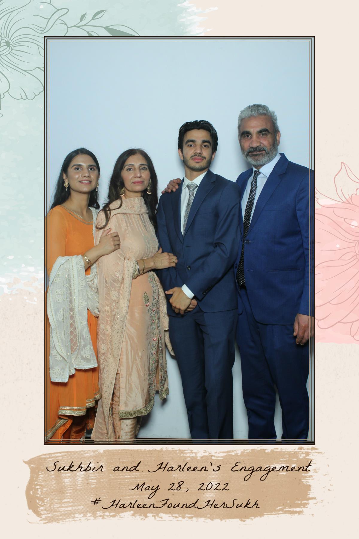 Sukhbir & Harleen's Engagement  | View more photos from the event at gallery.myselfiemirror.ca/u/romanmyselfiemirrorca/Sukhbir-Harleens-Engagement