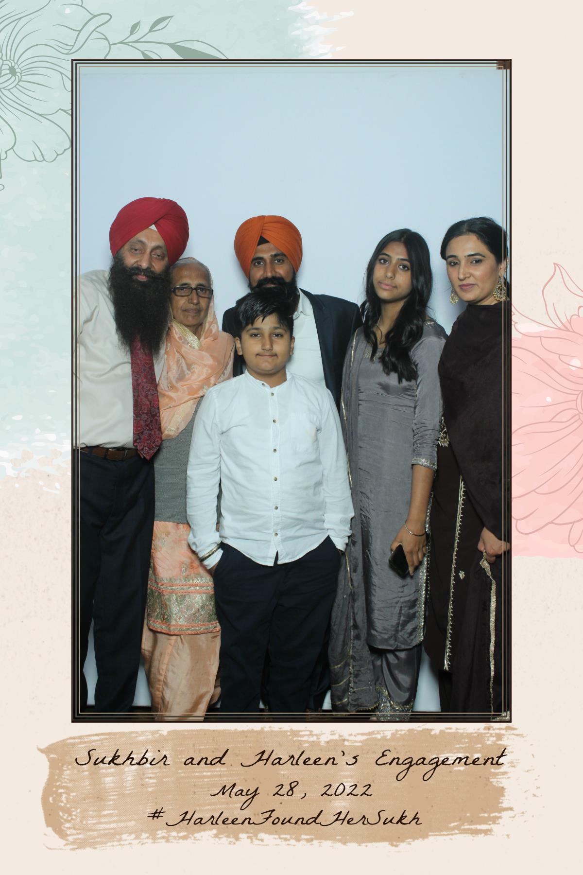 Sukhbir & Harleen's Engagement  | View more photos from the event at gallery.myselfiemirror.ca/u/romanmyselfiemirrorca/Sukhbir-Harleens-Engagement