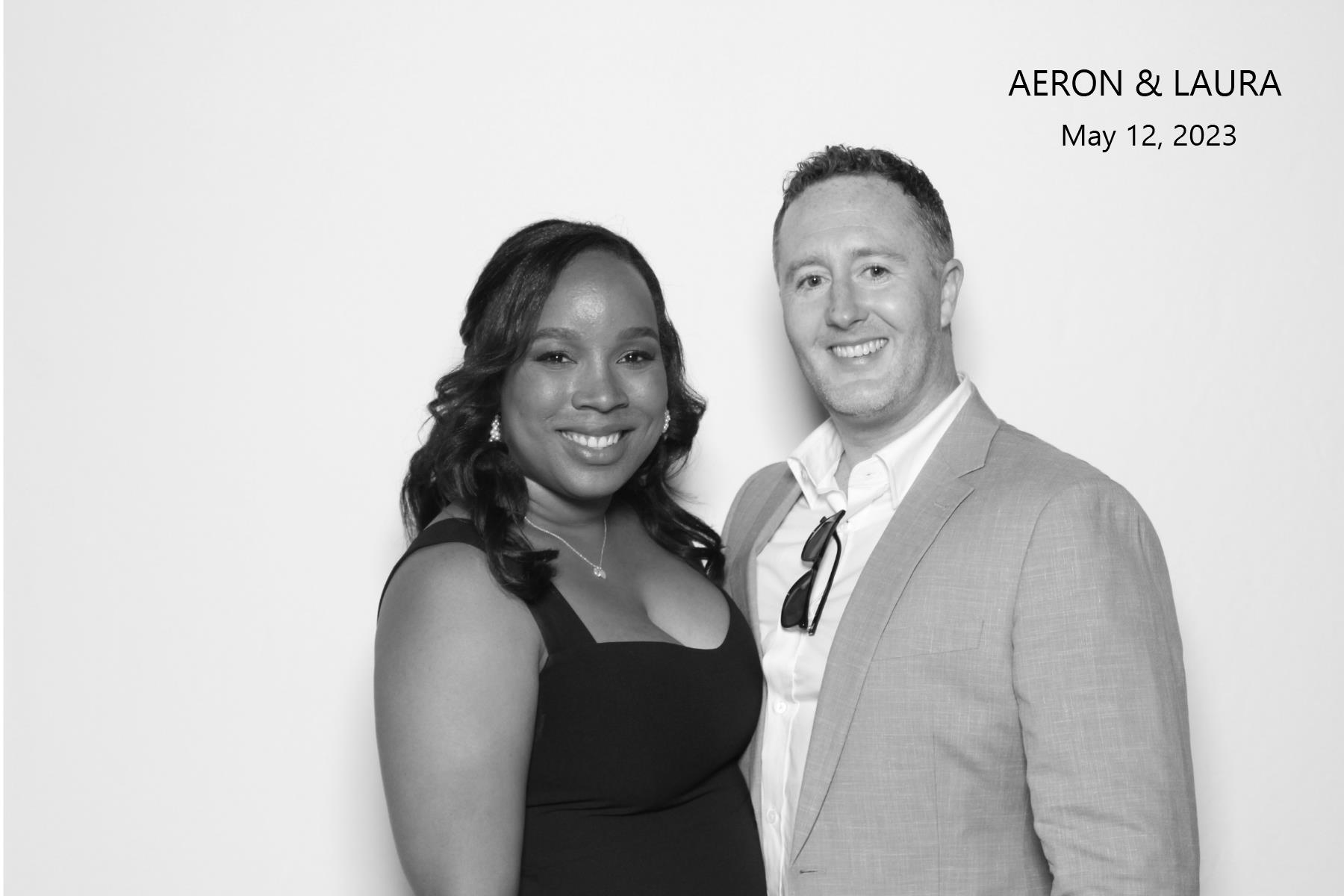 Aeron & Laura | View more photos from the event at gallery.myselfiemirror.ca/u/romanmyselfiemirrorca/Aeron-Laura